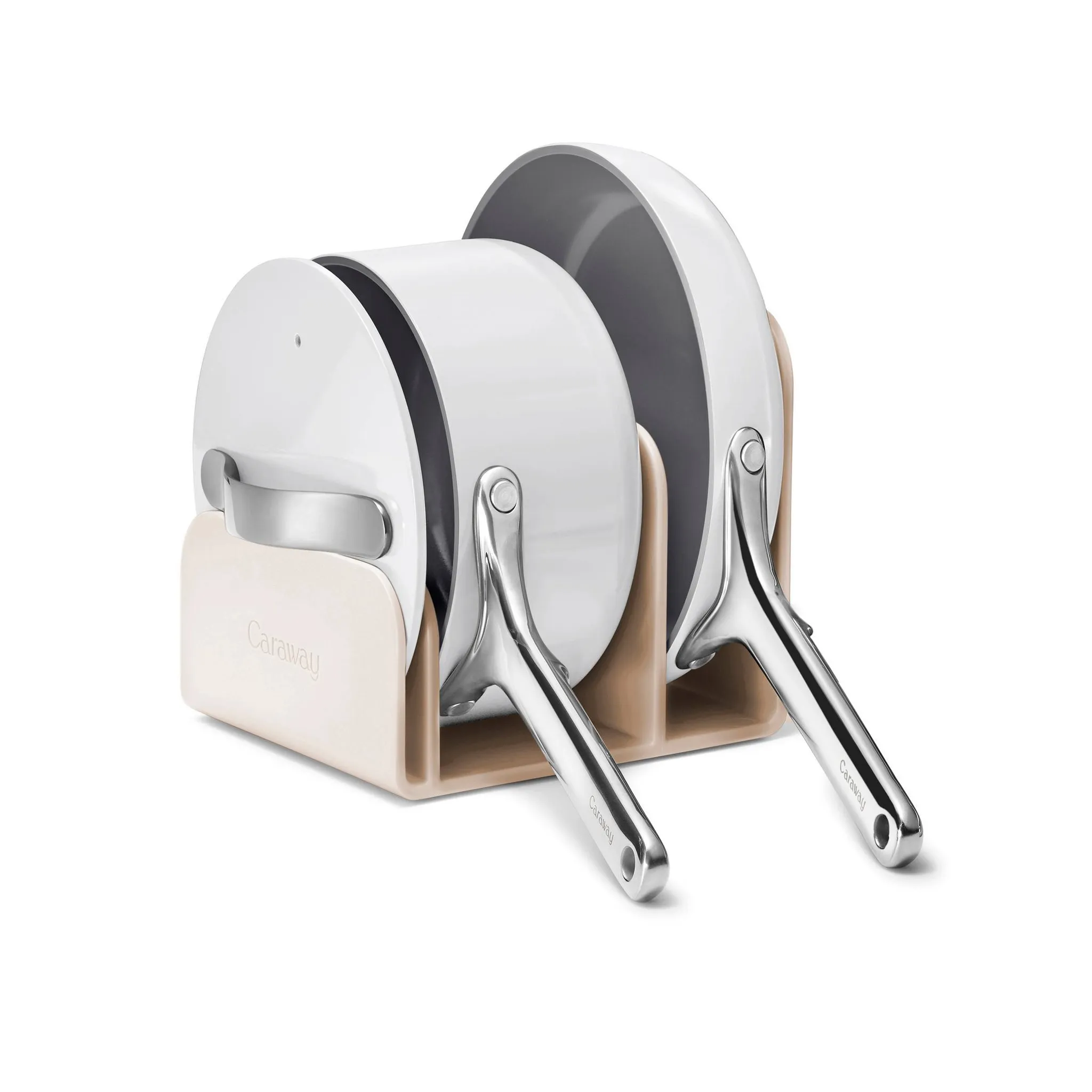 Mini Non-Stick Ceramic Cookware Set - Gray - Image 3