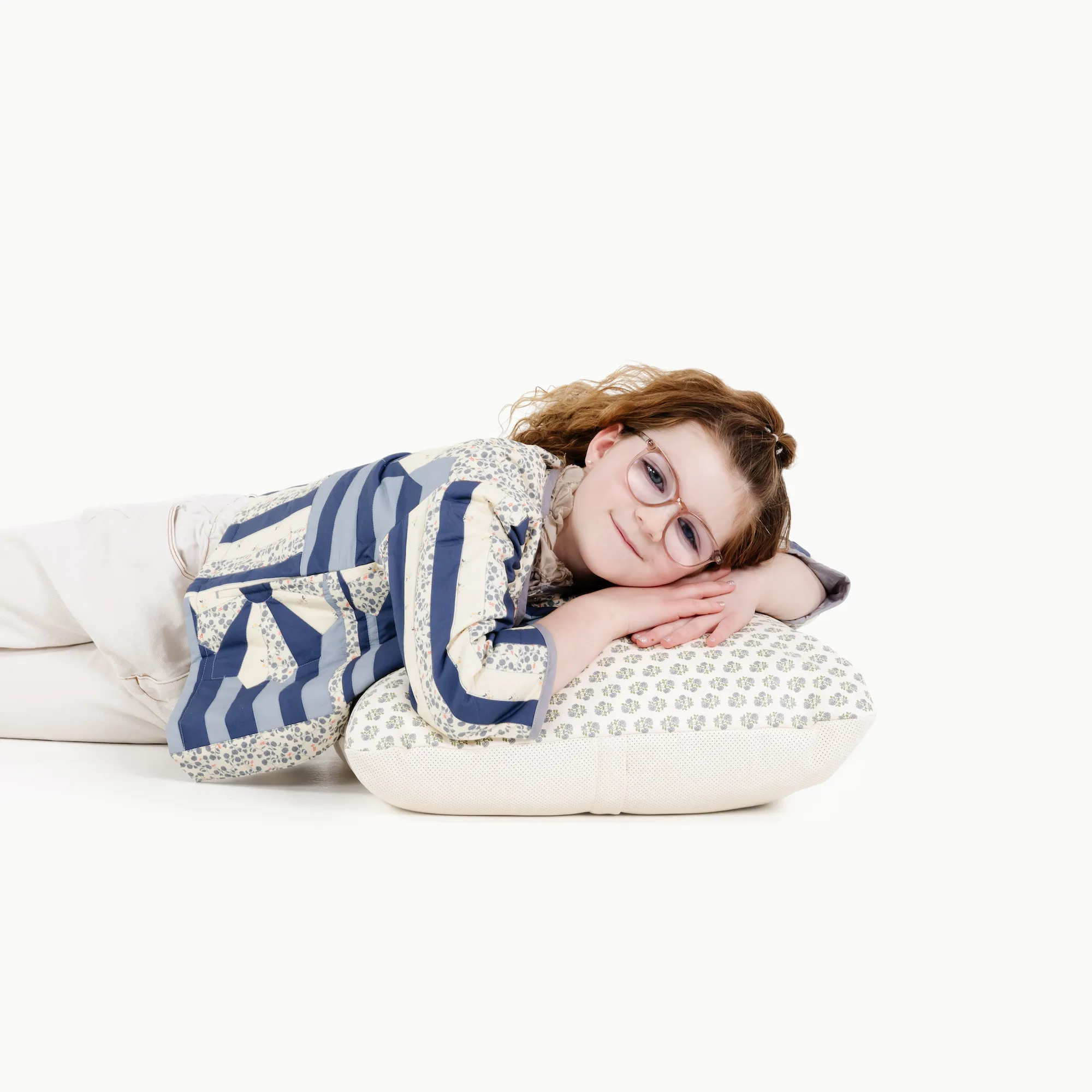 Mini Square Floor Cushion - Meadow - Image 3