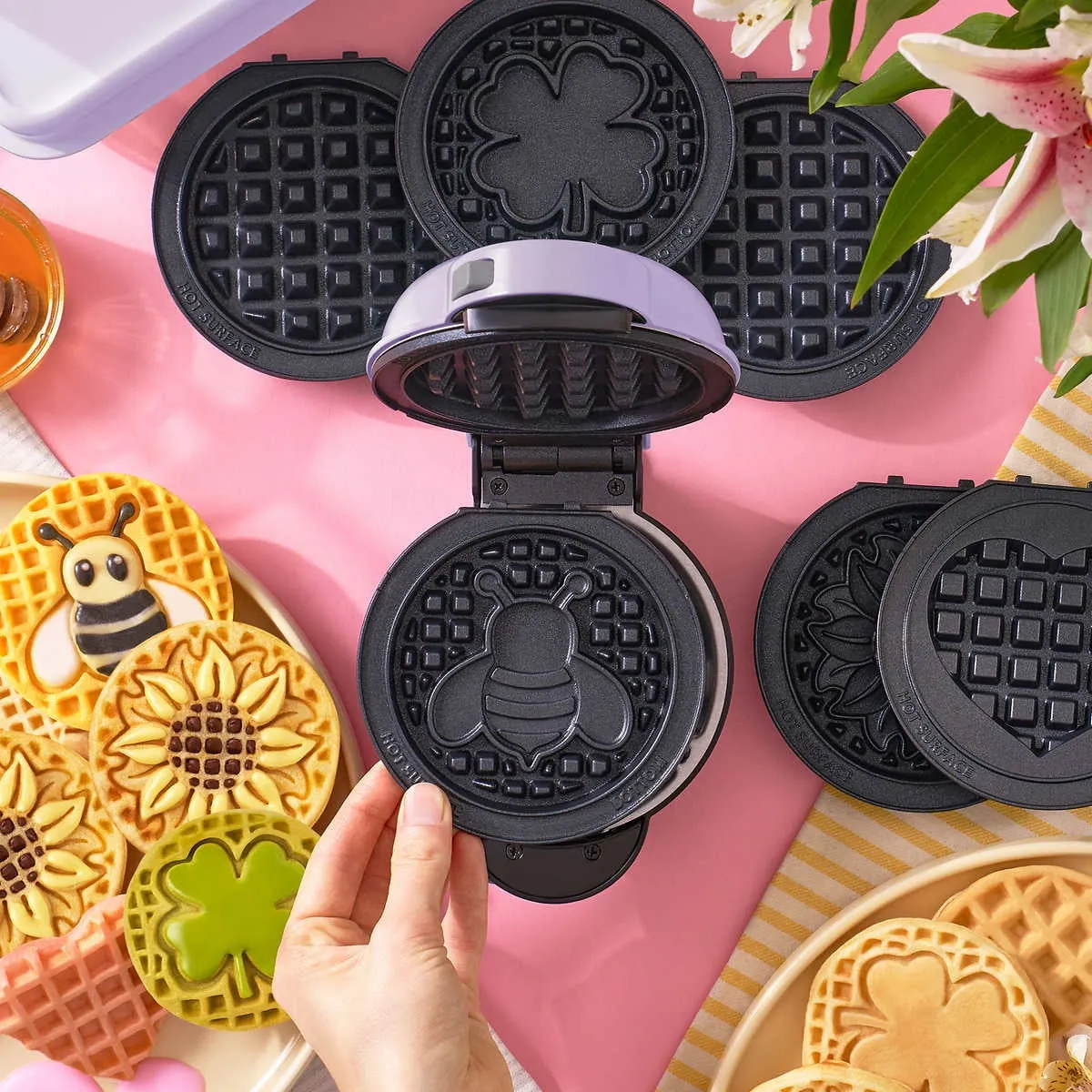 Mini Waffle Maker - Spring Edition - Image 3