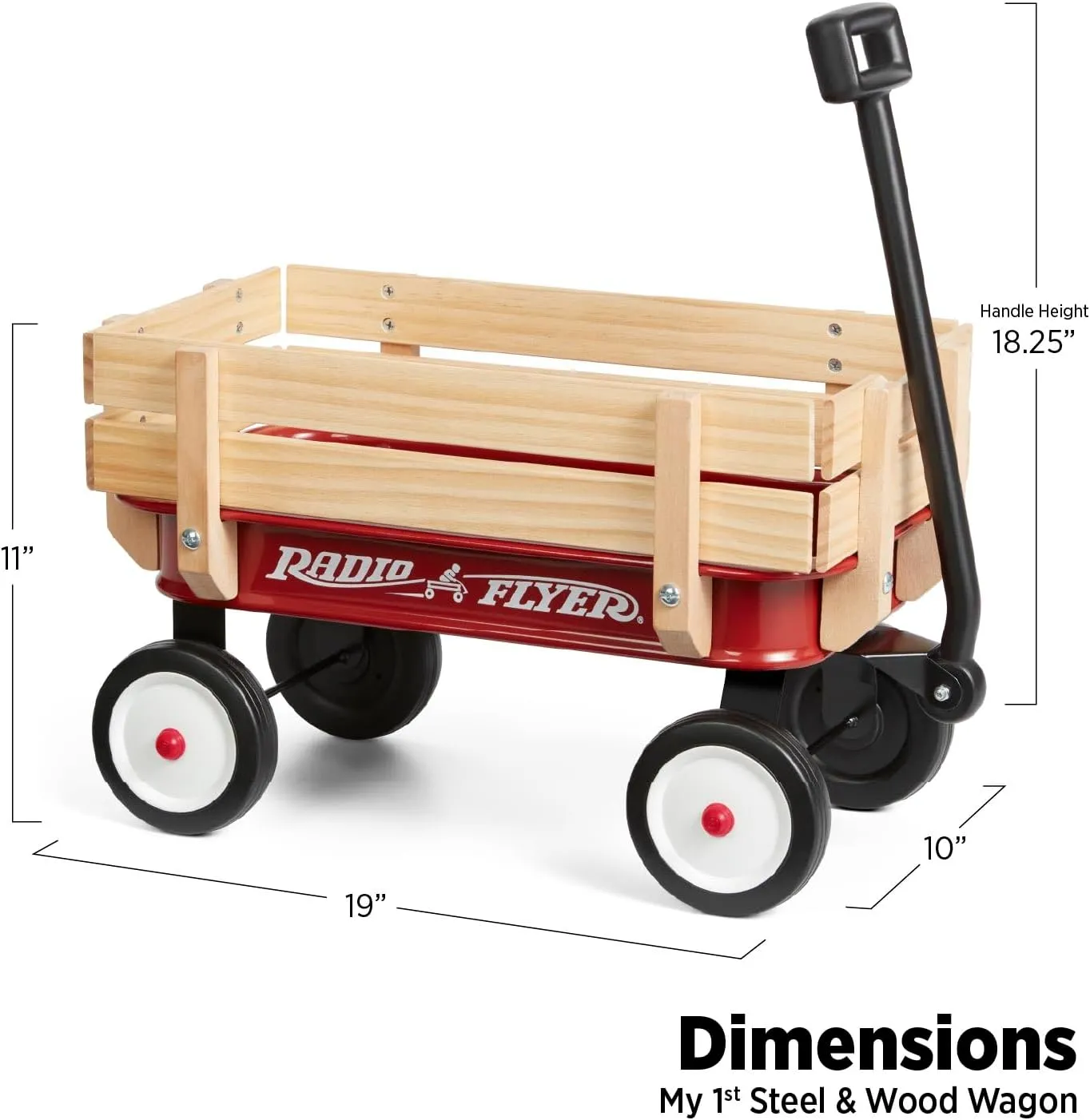 Miniature Wagon - Red - Image 3