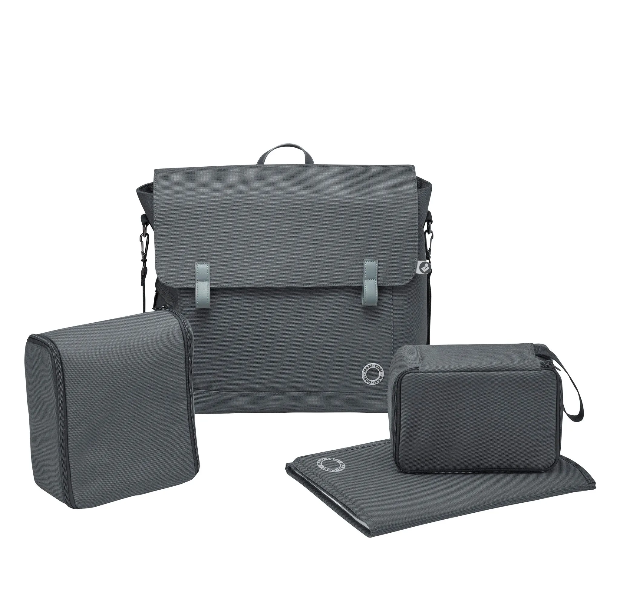 Modern Diaper Bag - Essential Graphite - Image 3