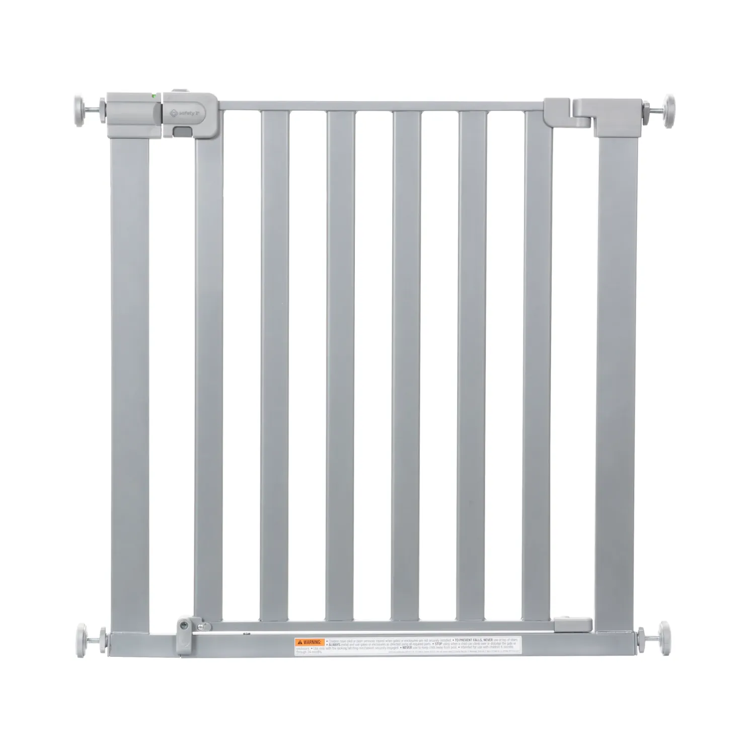 Modern Easy-Install Gate - Silver