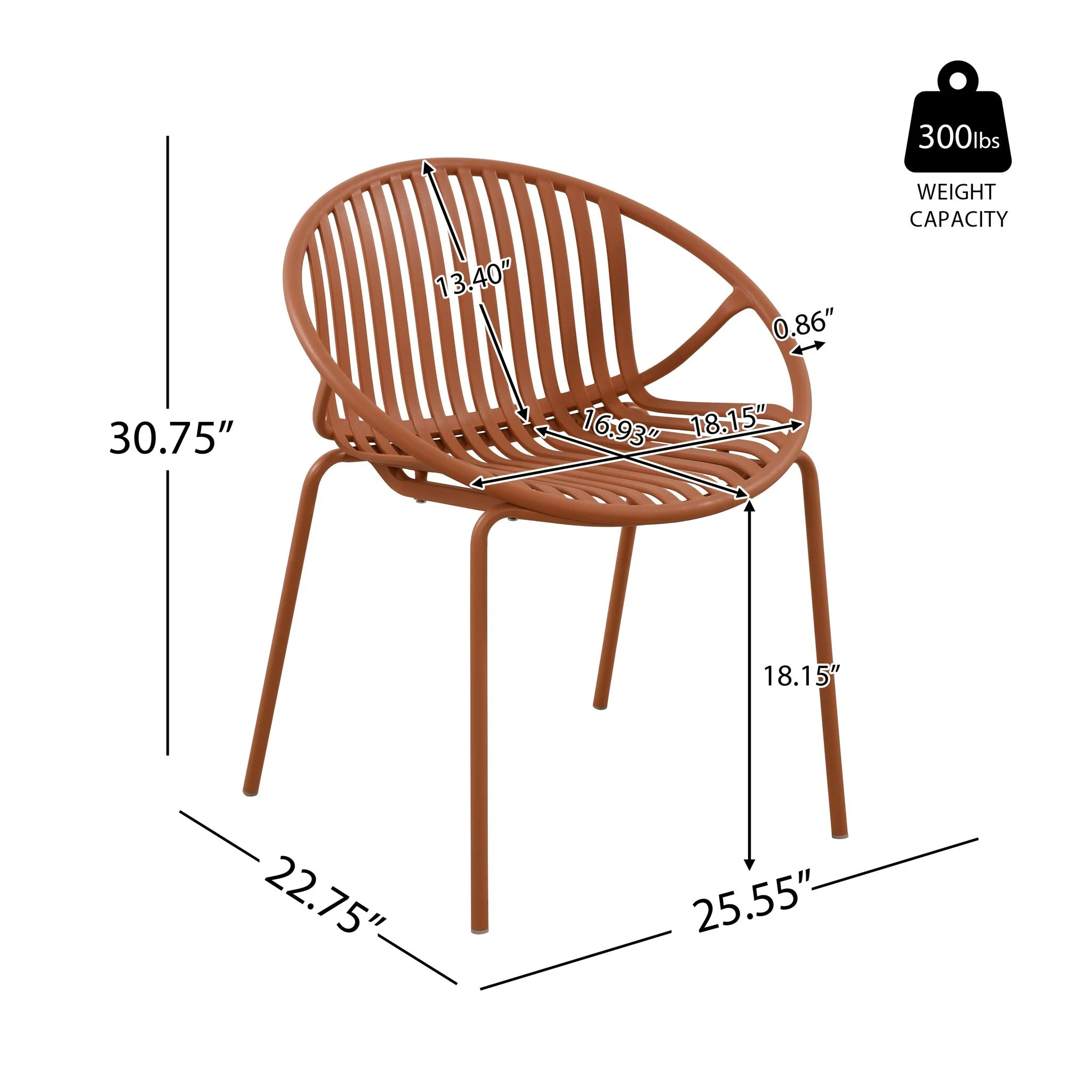 Modern Outdoor 7 Piece Expandable Dining Set With Stackable Chairs - Image 5