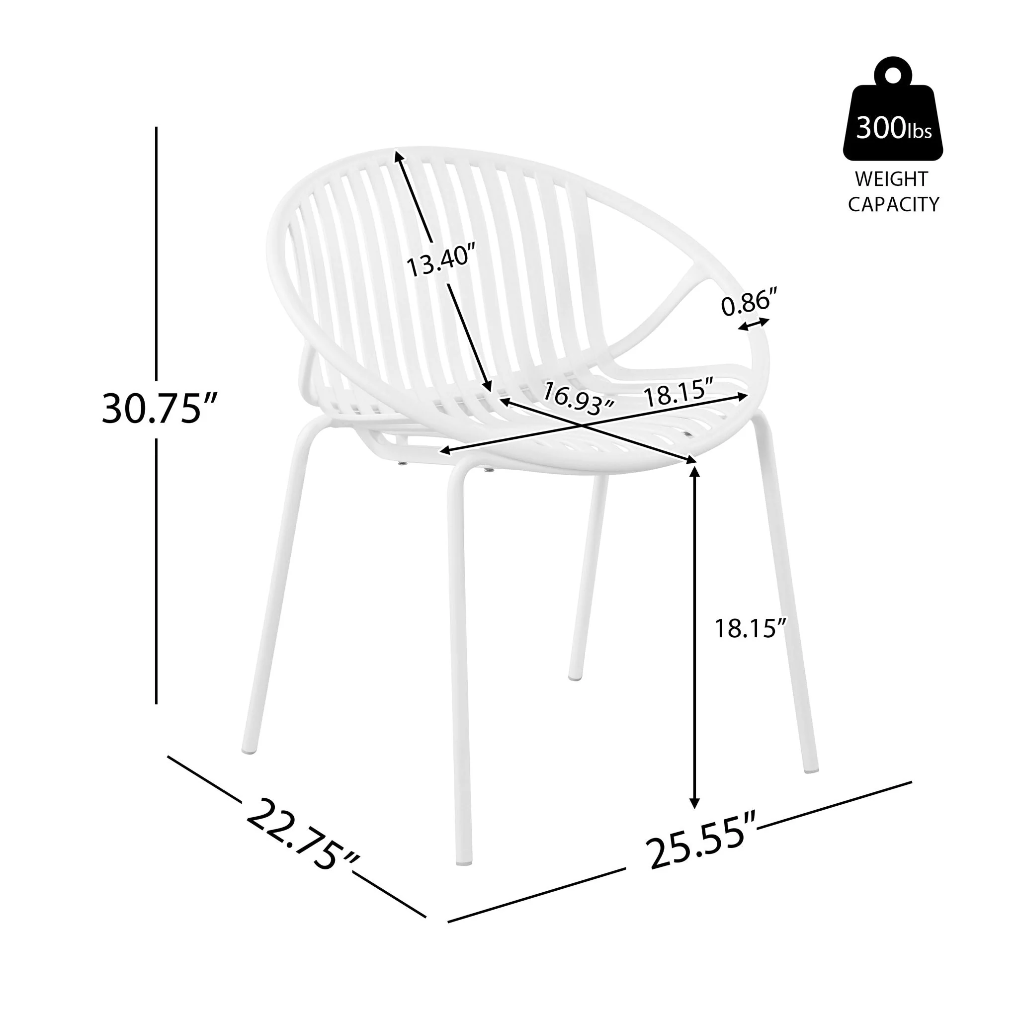 Modern Outdoor 7 Piece Expandable Dining Set With Stackable Chairs - Image 7