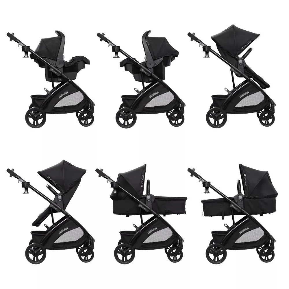 Passport Switch Modular Travel System with EZ-Lift PLUS Infant Car Seat - Dash Gray - Image 3