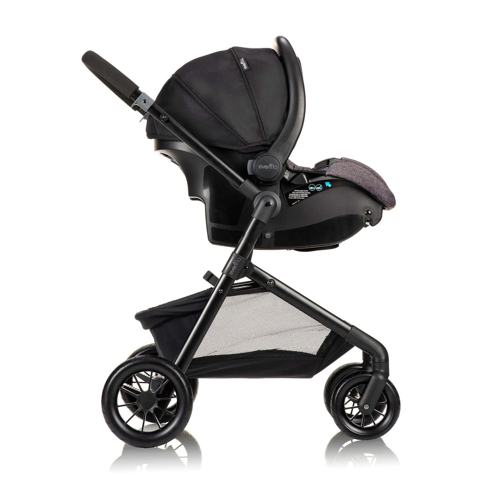 Modular Travel System with LiteMax Infant Car Seat - Casual Gray - Image 9