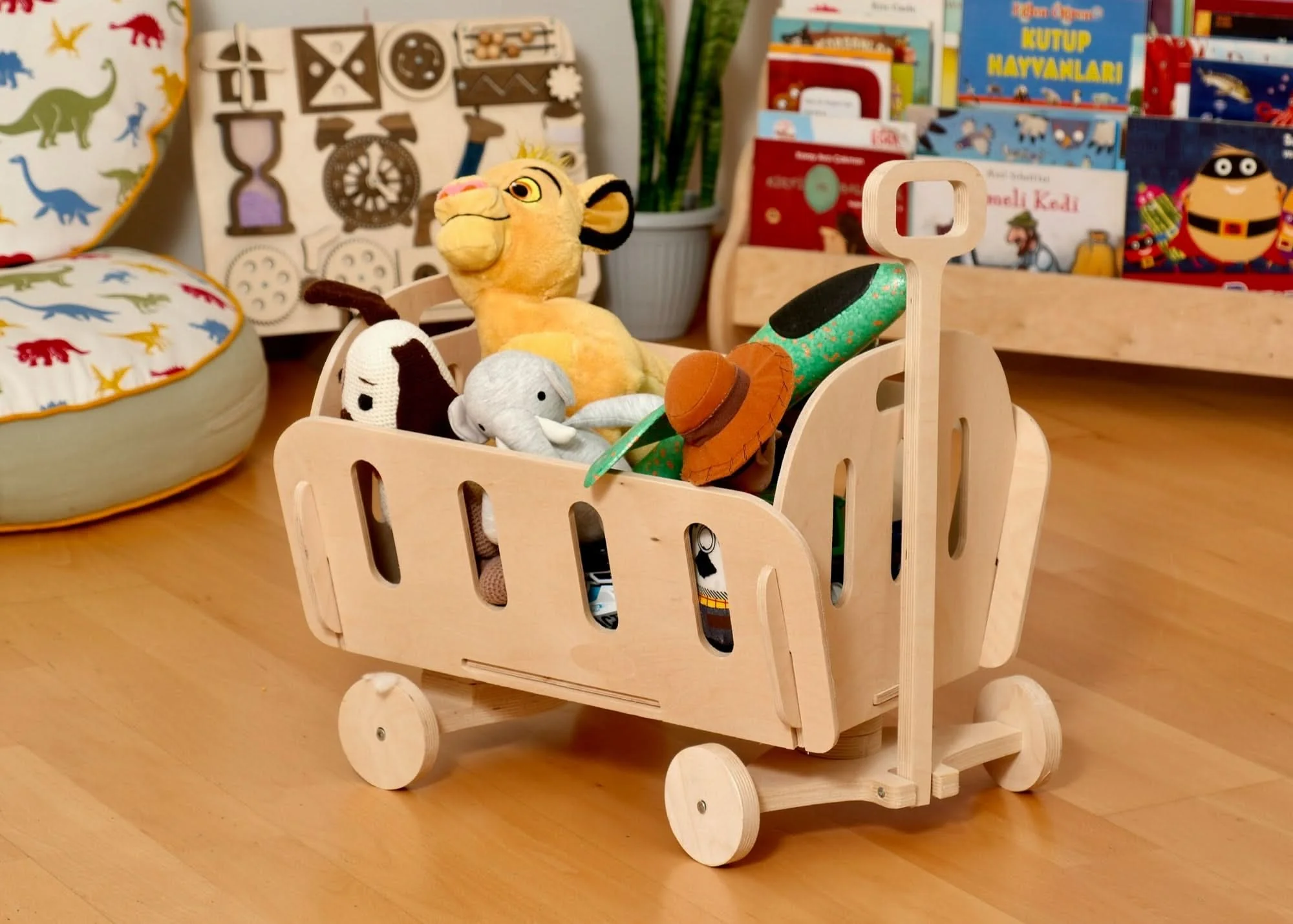 Montessori Toy Storage: Eco-Friendly Nursery & Playroom Chest - Image 6