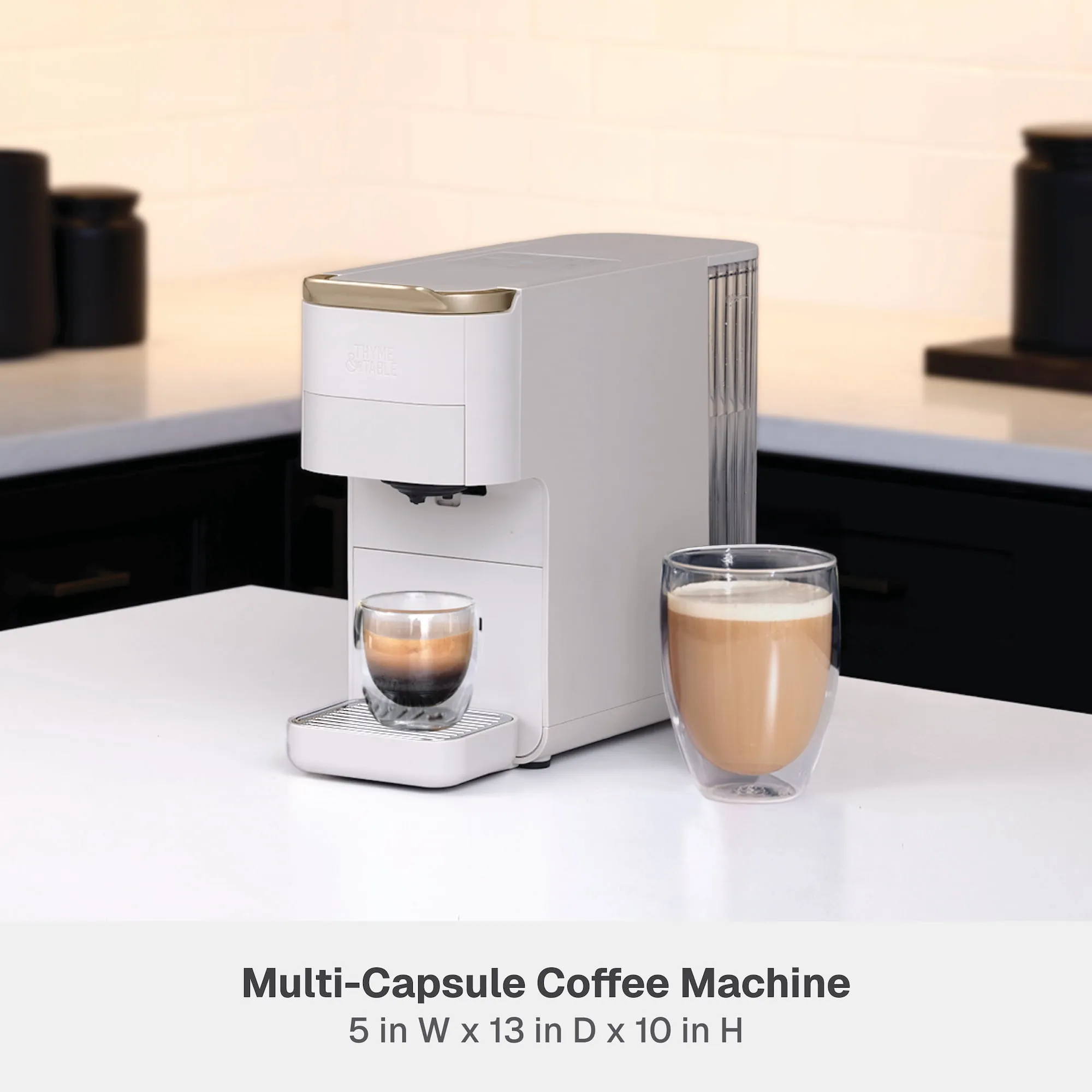 Multi Capsule Coffee Machine - Sand - Image 3