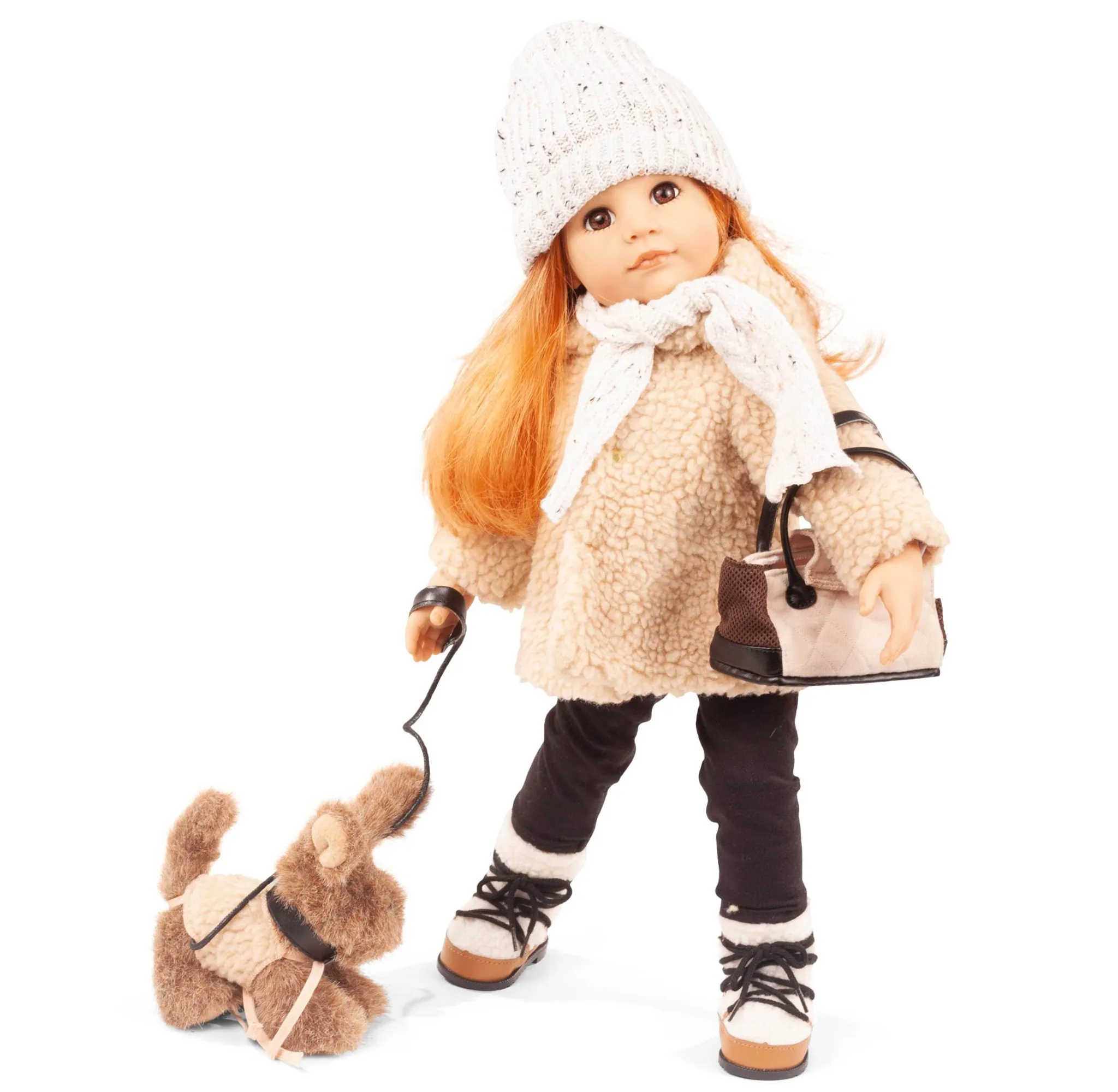 Hannah Loves Her Puppy Dog 19.5" Multi-Jointed Standing Doll - Image 2