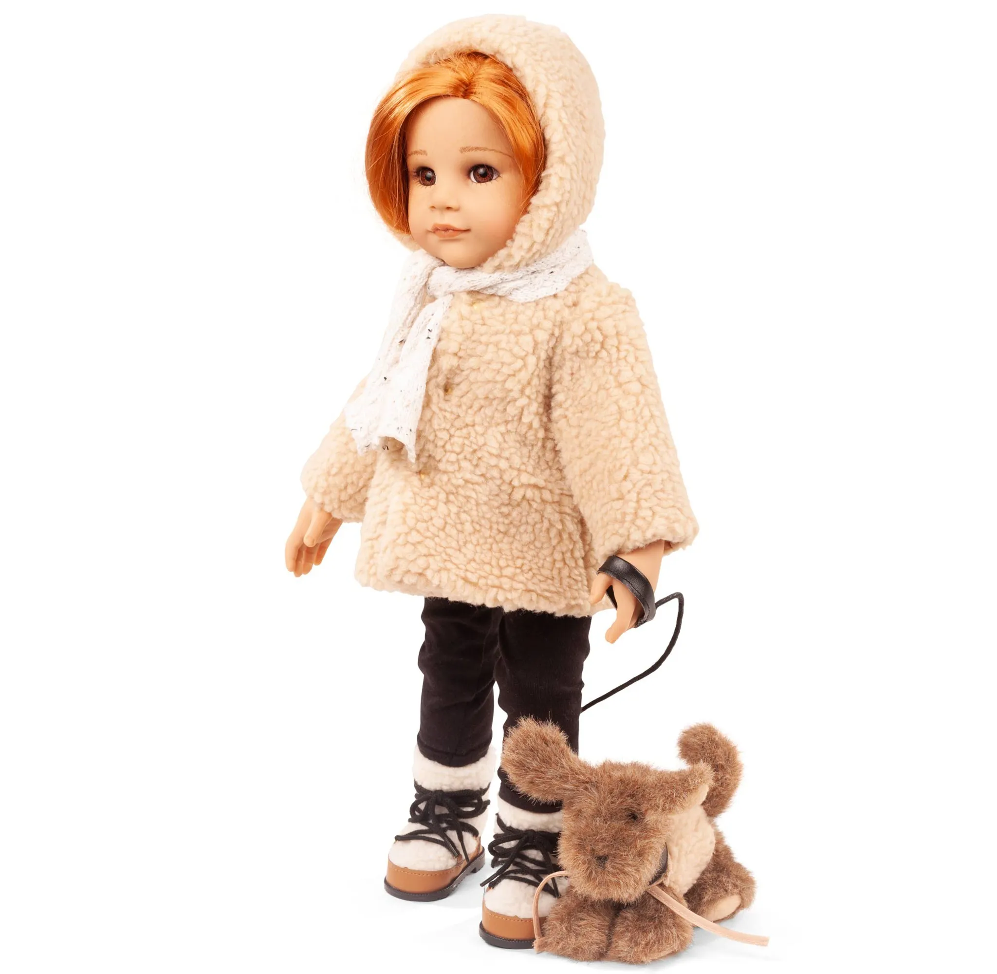 Hannah Loves Her Puppy Dog 19.5" Multi-Jointed Standing Doll - Image 3