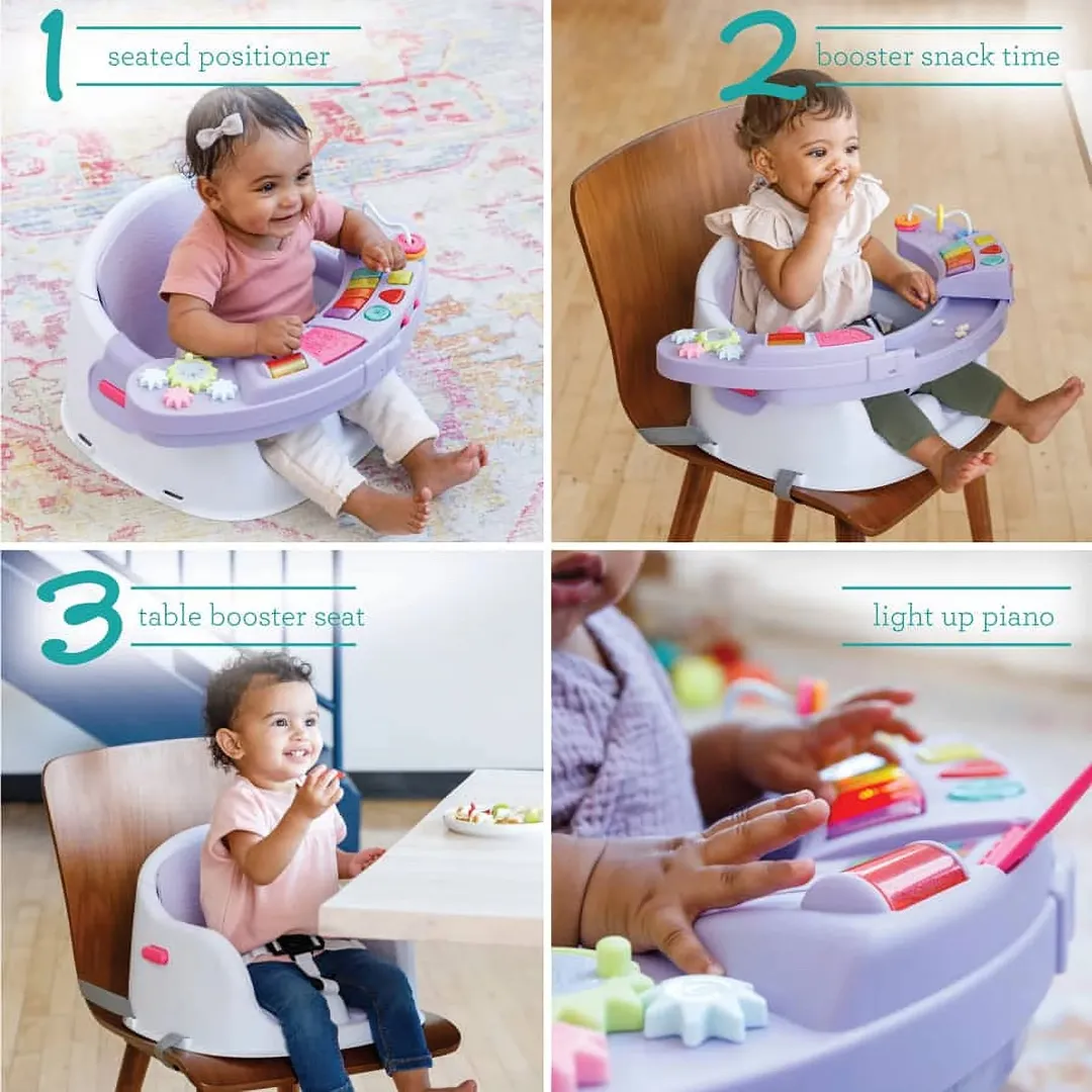 Music & Lights 3-In-1 Discovery Seat & Booster - Lavender - Image 3