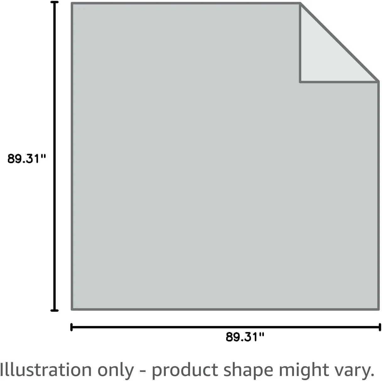Muslin Cotton Blanket for Adults, Extra Large, Queen 90" x 90" - Neptune - Image 5