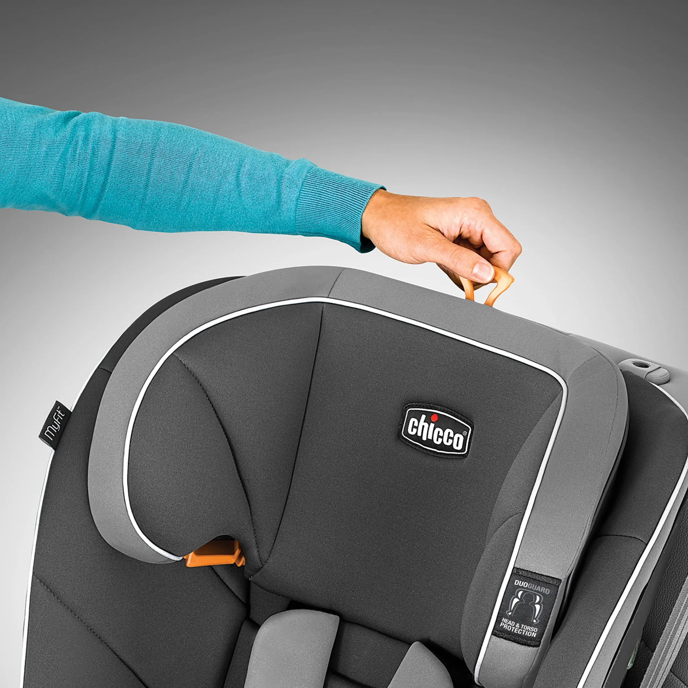 My Fit Harness + Booster Car Seat - Fathom - Image 5