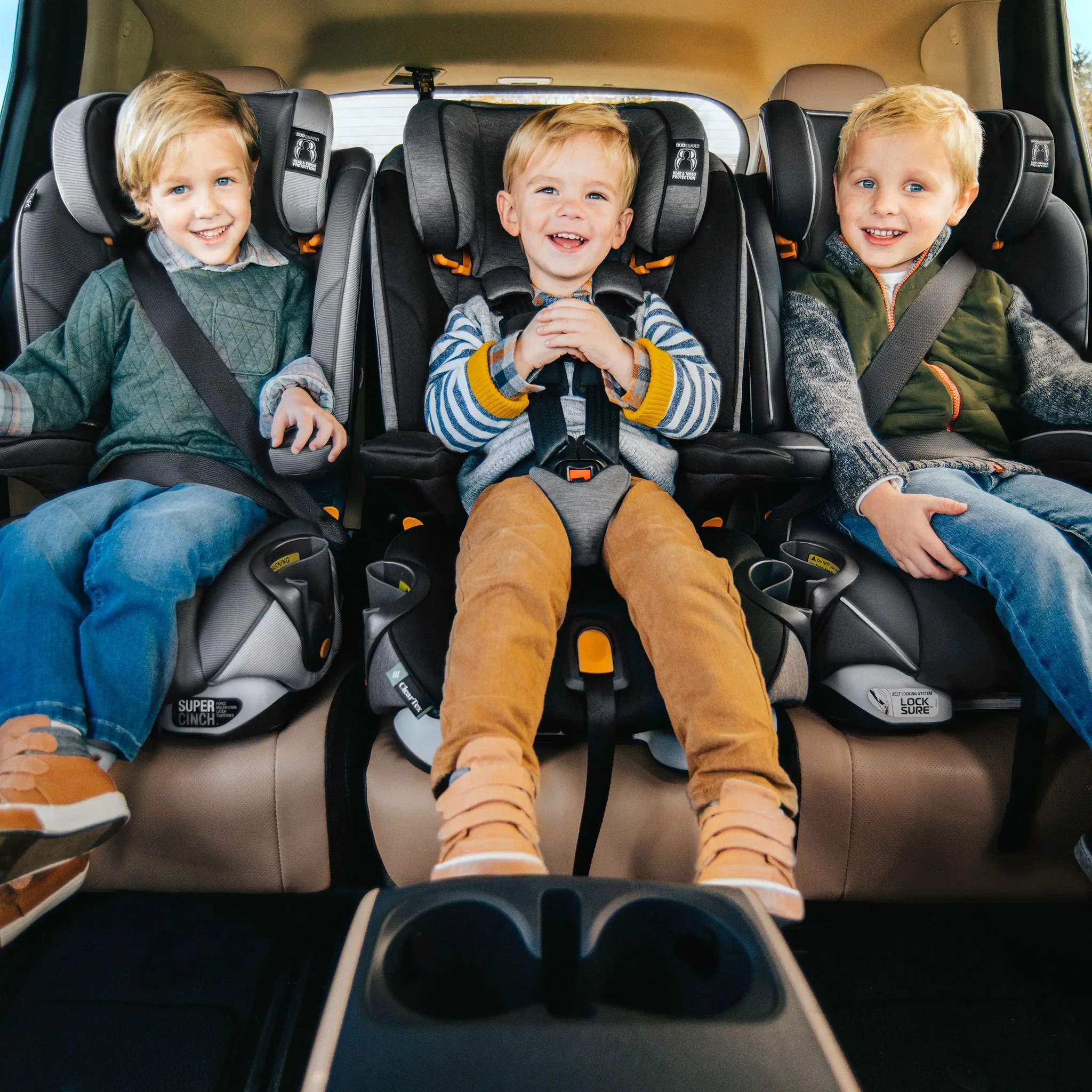 MyFit ClearTex Harness Booster Car Seat - Shadow - Image 2