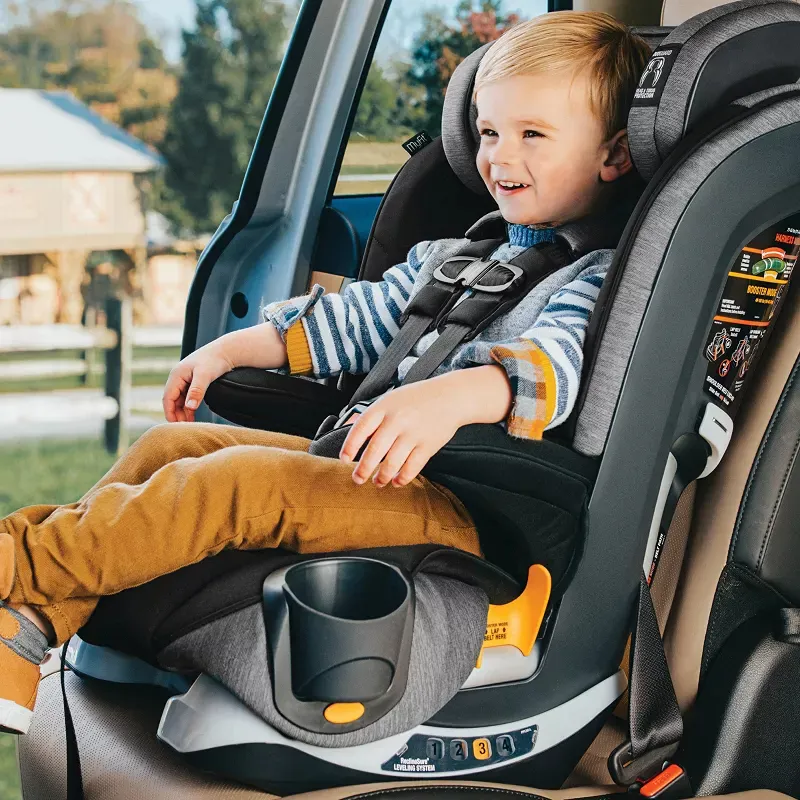 MyFit ClearTex Harness Booster Car Seat - Shadow - Image 3
