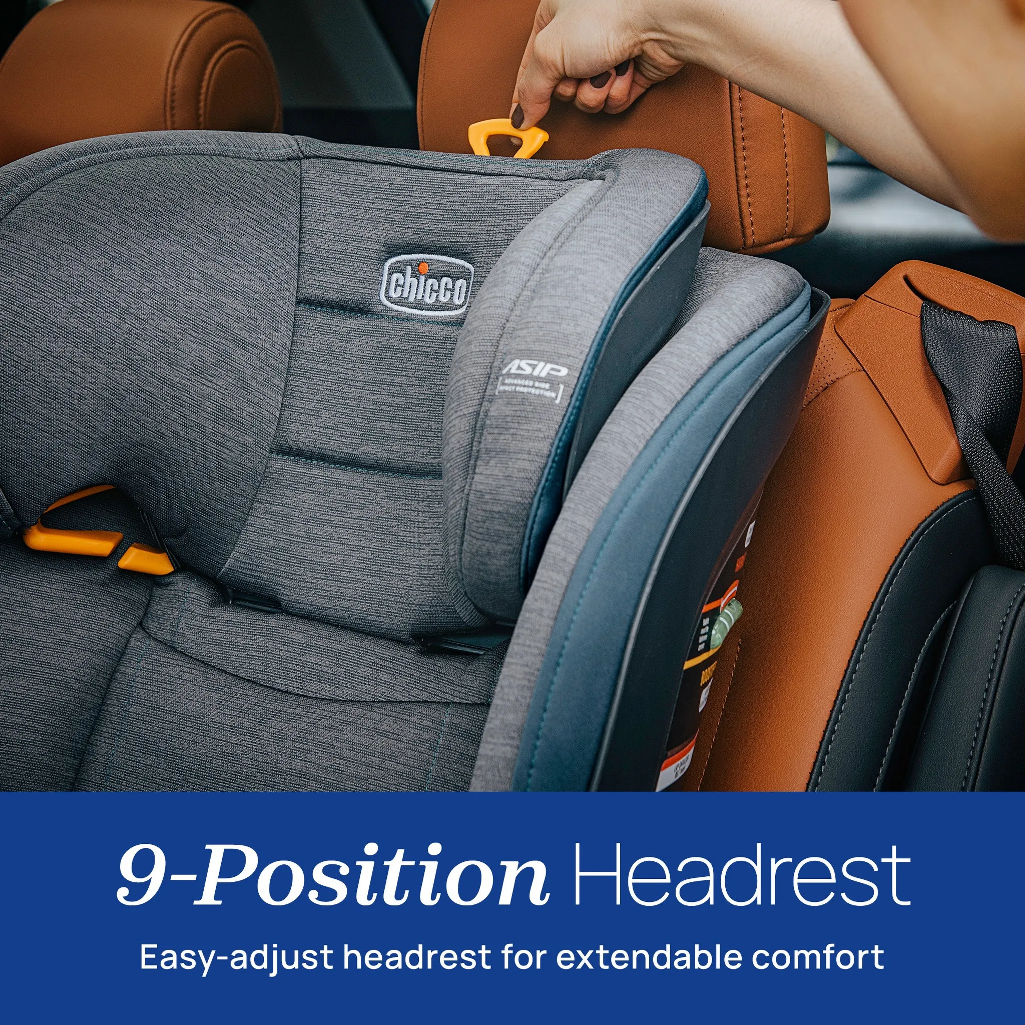MyFit ClearTex Harness + Booster Seat - Raven - Image 6