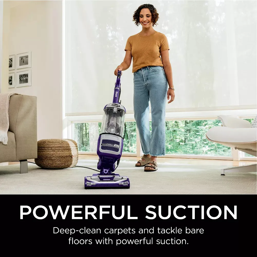 Navigator Powered Lift-Away Upright Vacuum NV586 12" - Purple - Image 2