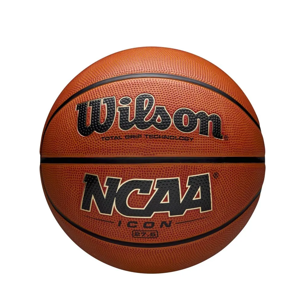NCAA Icon Basketball SZ5 - Brown: Youth Sports Ball, Rubber Material - Image 3