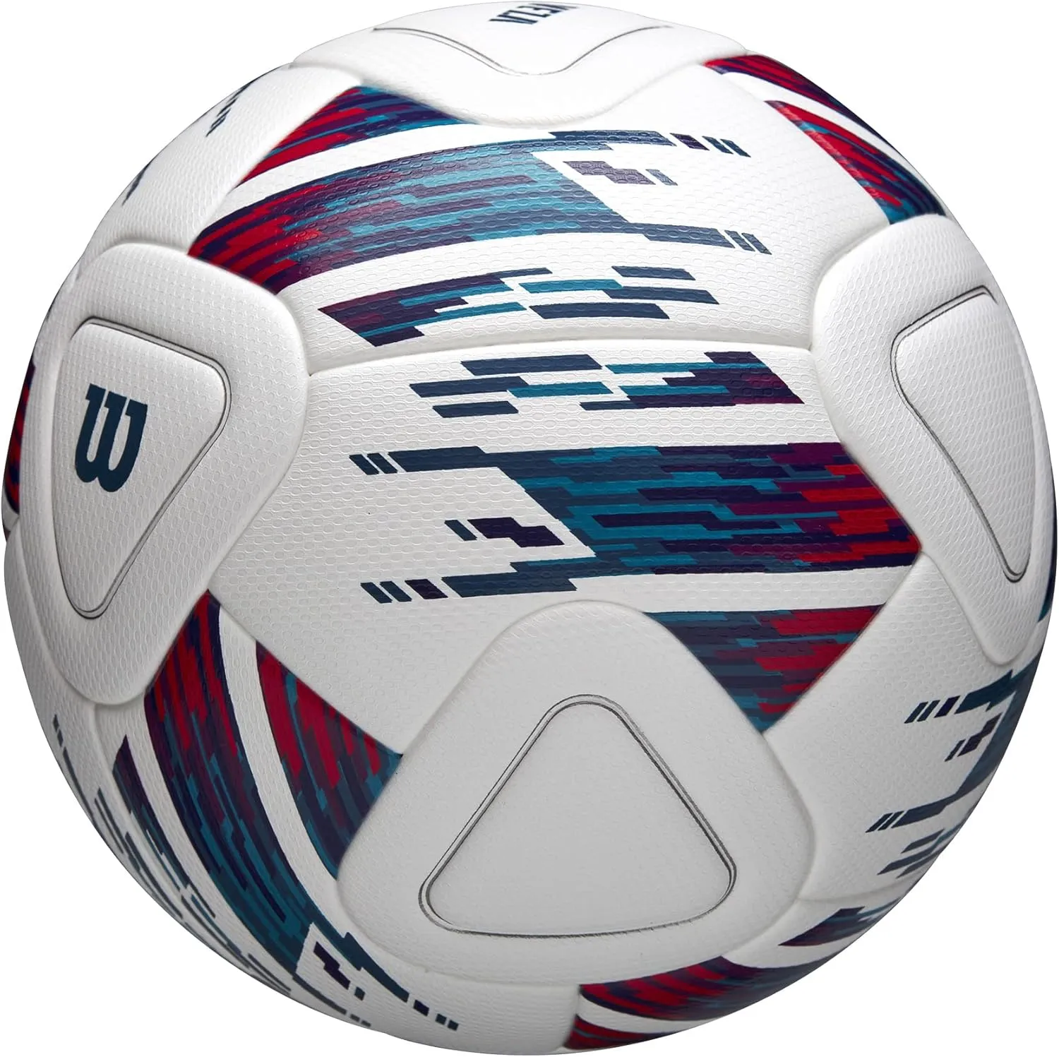 NCAA Veza Match Soccer Ball - White/Blue/Purple - Image 4
