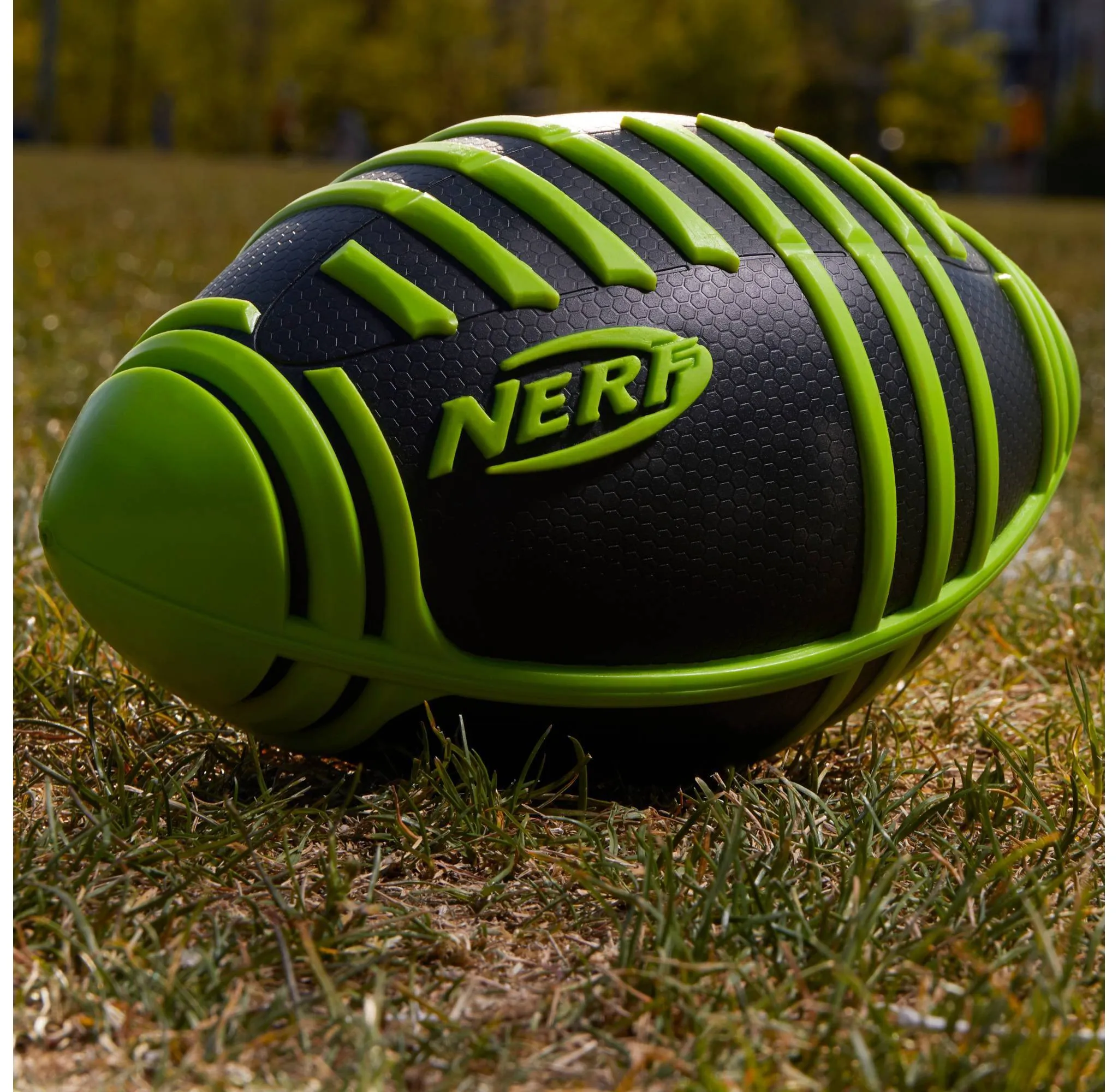 NERF Weather Blitz Football - Green - Image 5