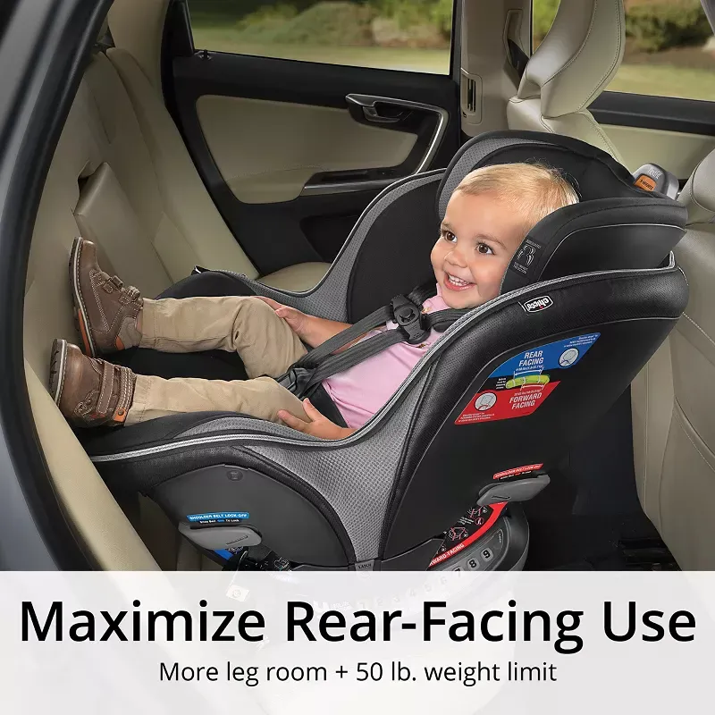 NextFit Max Zip Air Convertible Car Seat - Vero - Image 2
