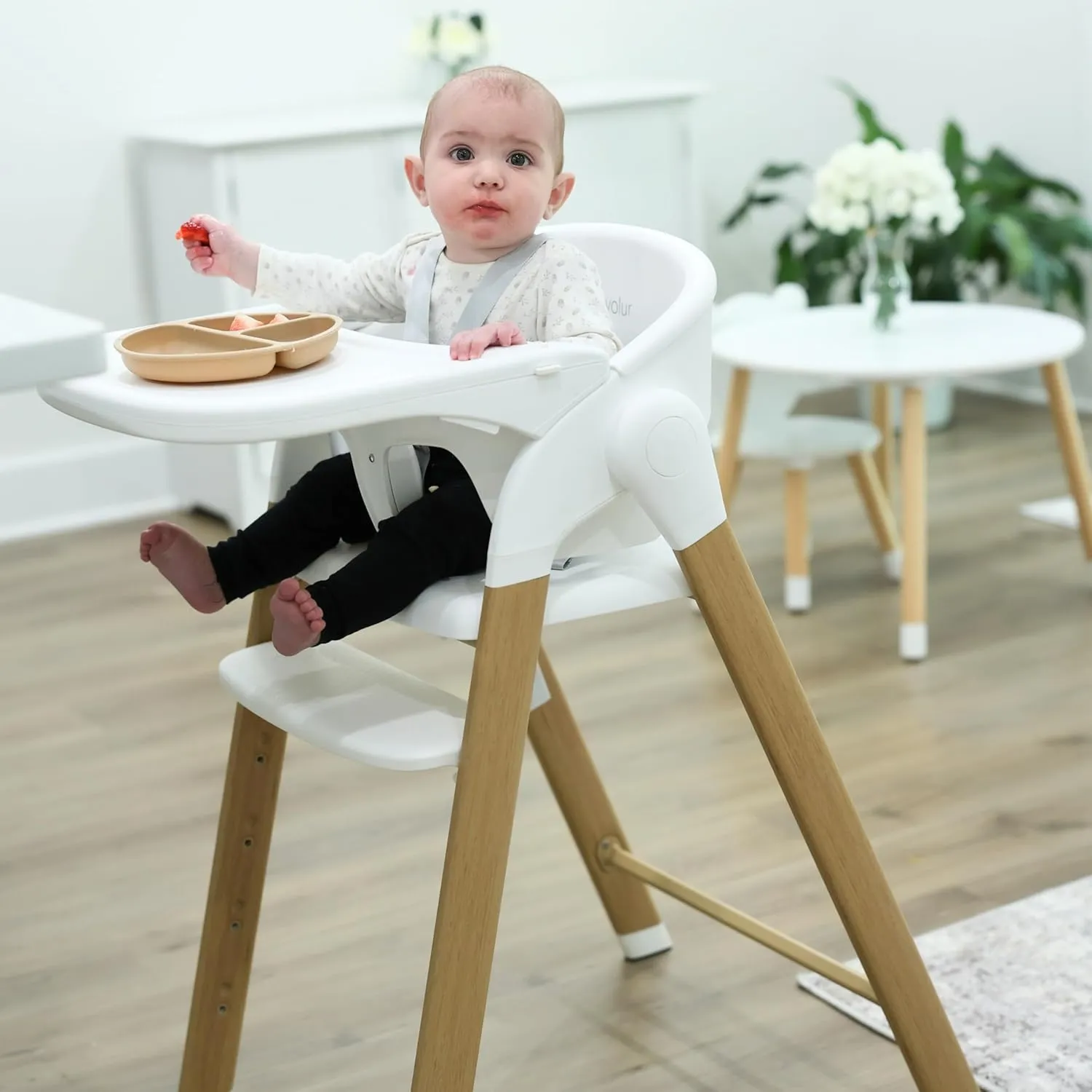 Nimbus High Chair - White - Image 4