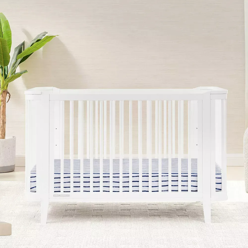 Noah 4-in-1 Convertible Crib - Bianca White - Image 3