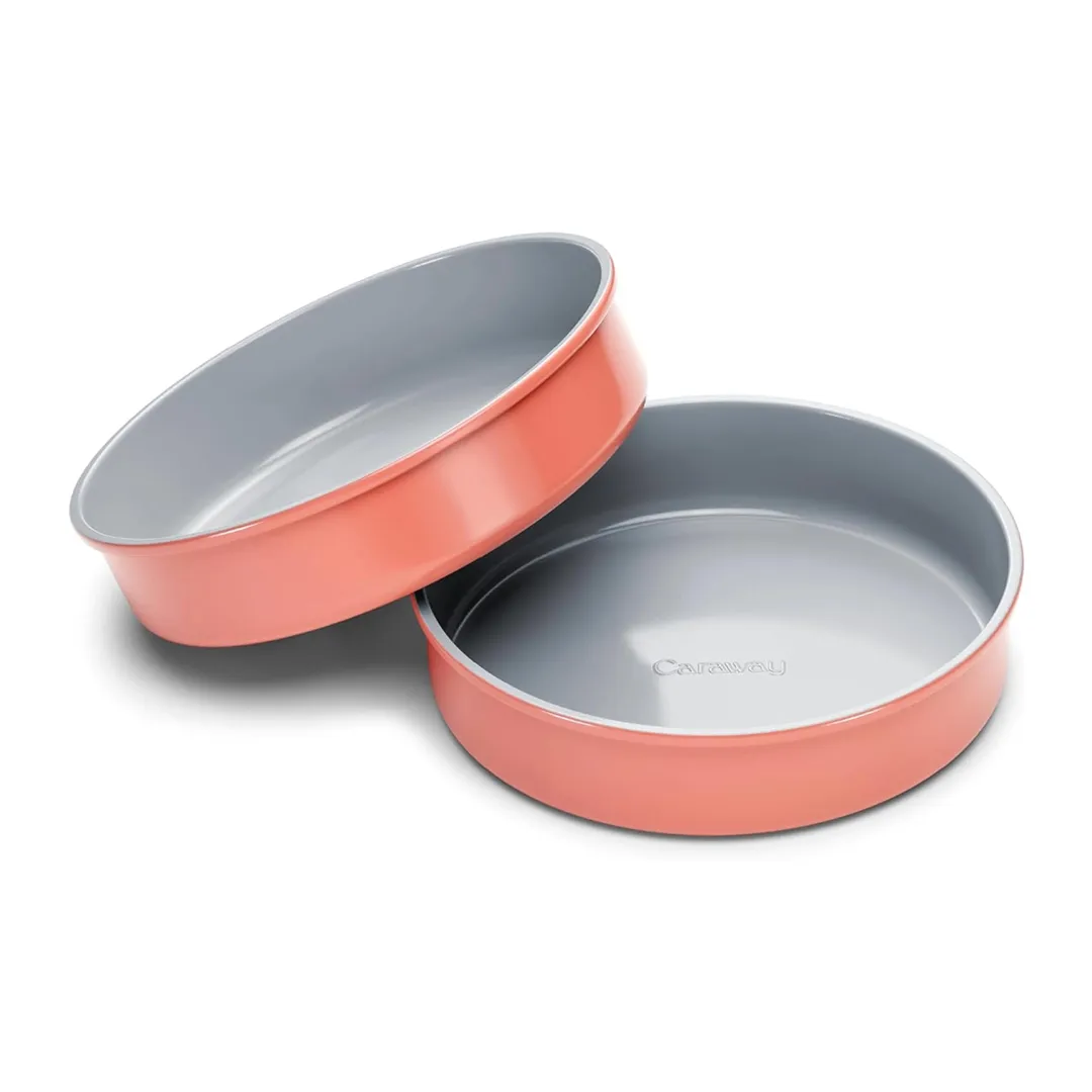 Non-Stick Ceramic 9” Circle Pans - Perracotta