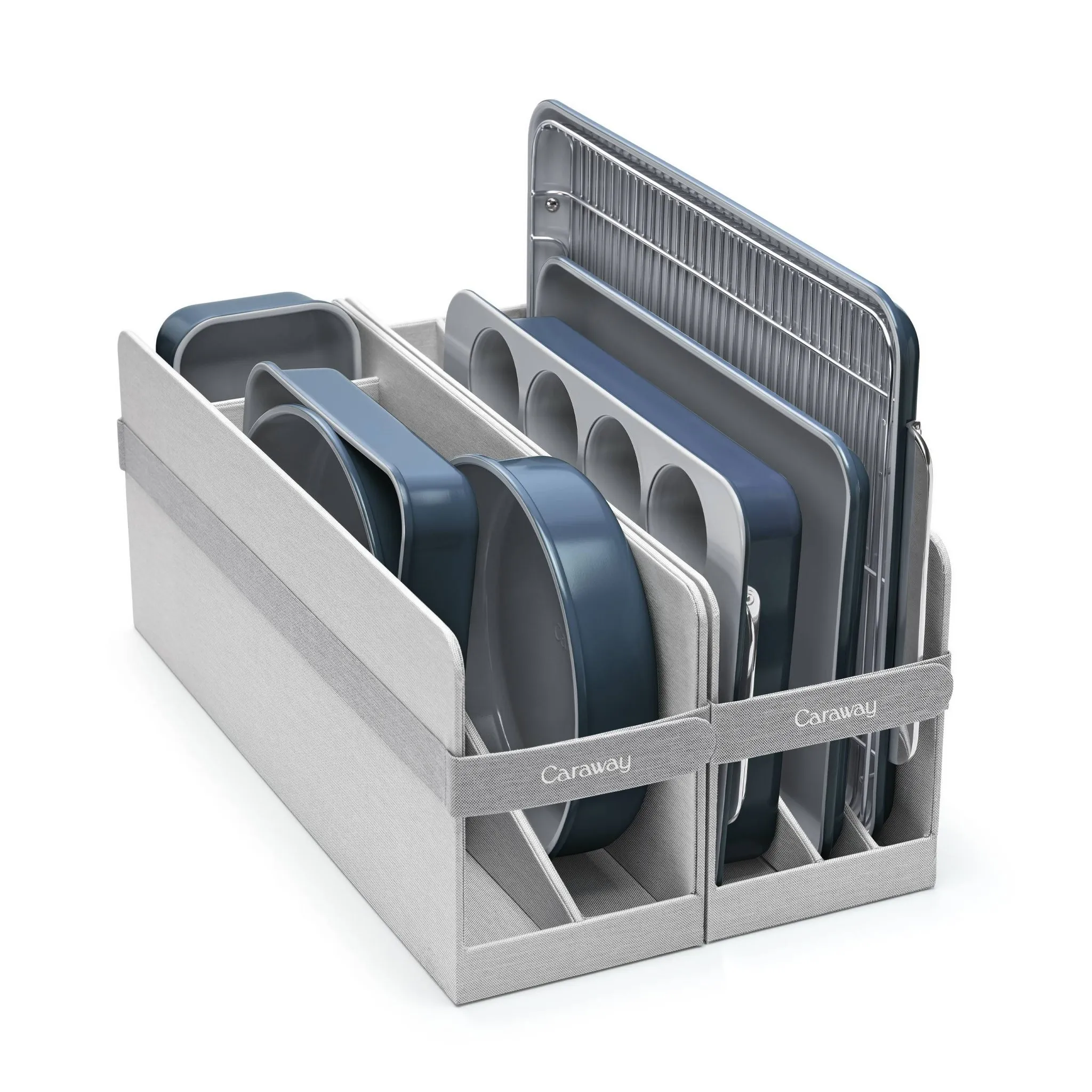 Non-Stick Ceramic Complete Bakeware Set - Navy - Image 3