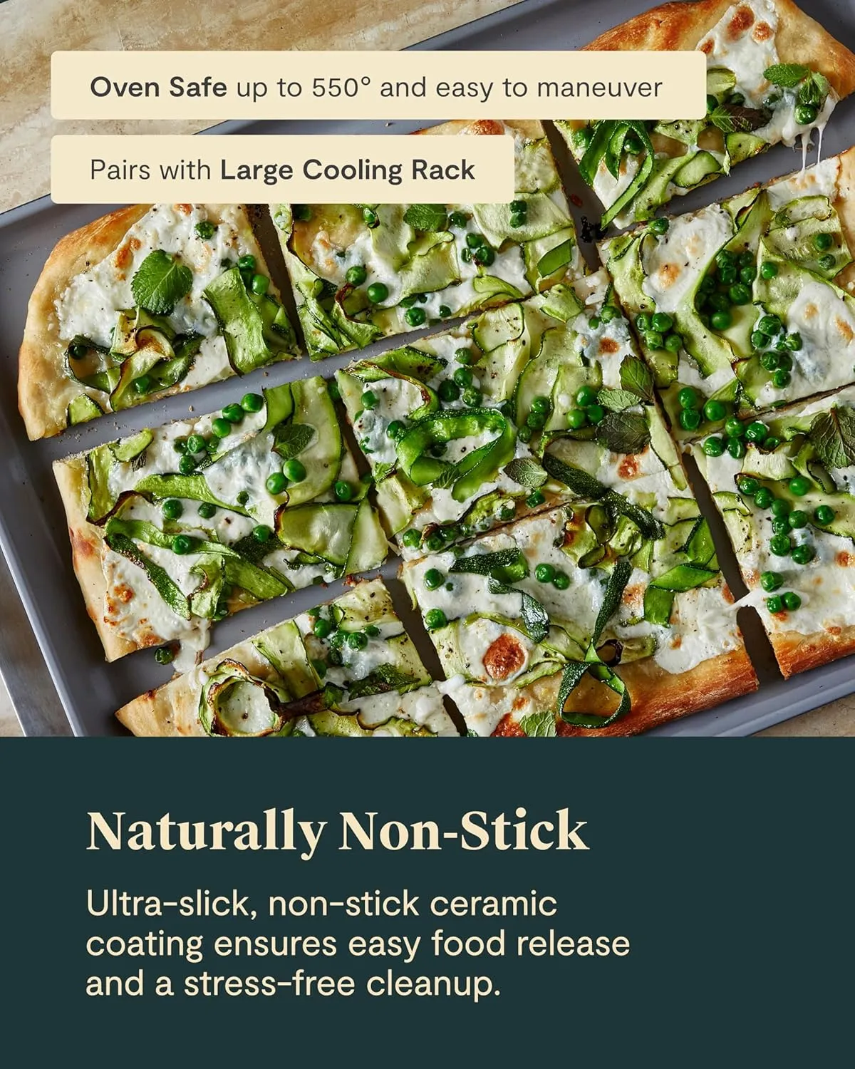 Large Baking Sheet - Gray - Image 10