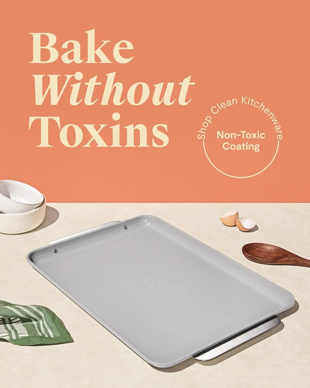 Large Baking Sheet - Gray - Image 6