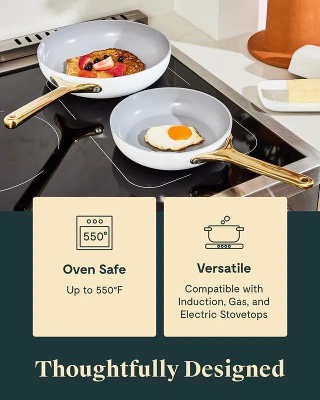 10.5" Ceramic Fry Pan - Perracotta - Image 8