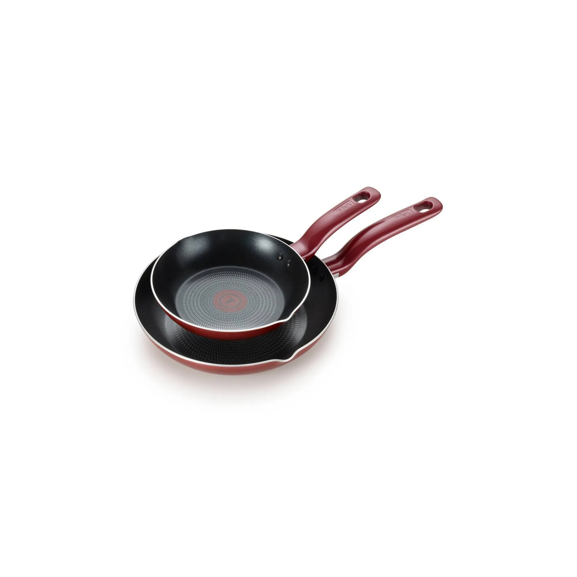 Nonstick Frying Pan Set - Red - Image 4