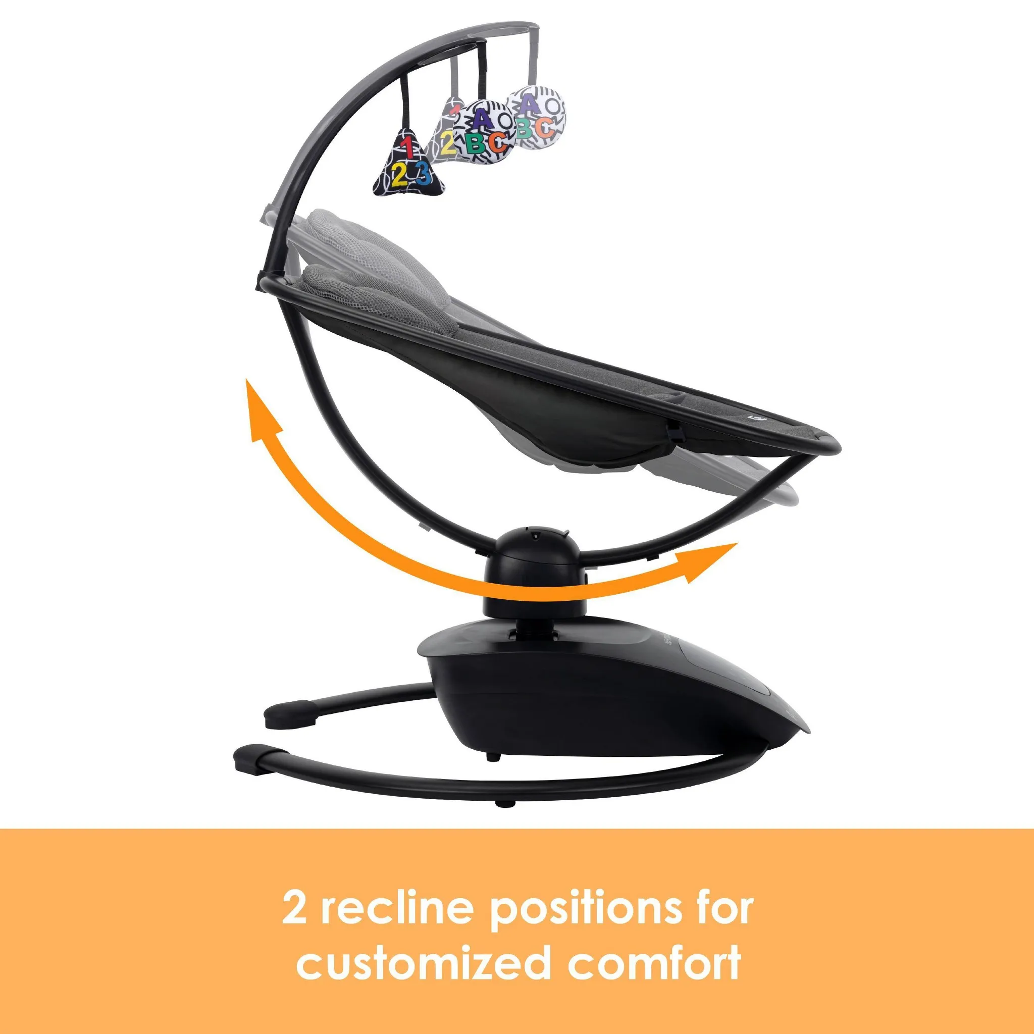Nu-Motion Infinity Swing with Interactive Display - Midnight Black - Image 5