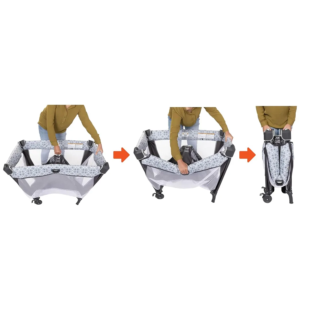 Nursery Den Playard with Snooze Pod and Flip Over Changer - Image 3