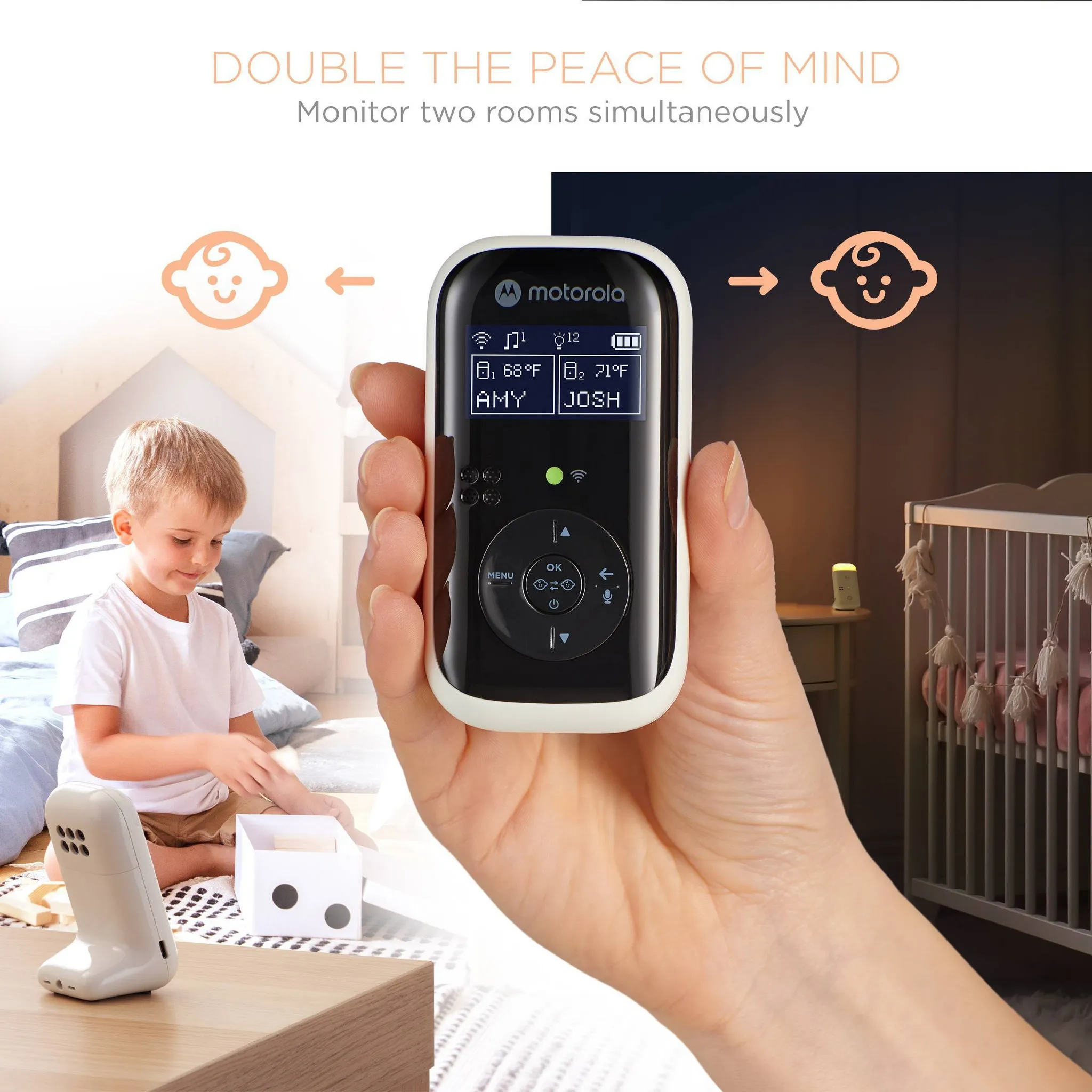 Nursery PIP15-2 Audio Baby Monitor - Image 2