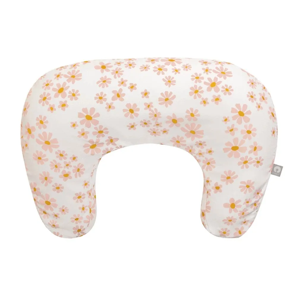 Nursing Pillow - Soft Pink Daisies