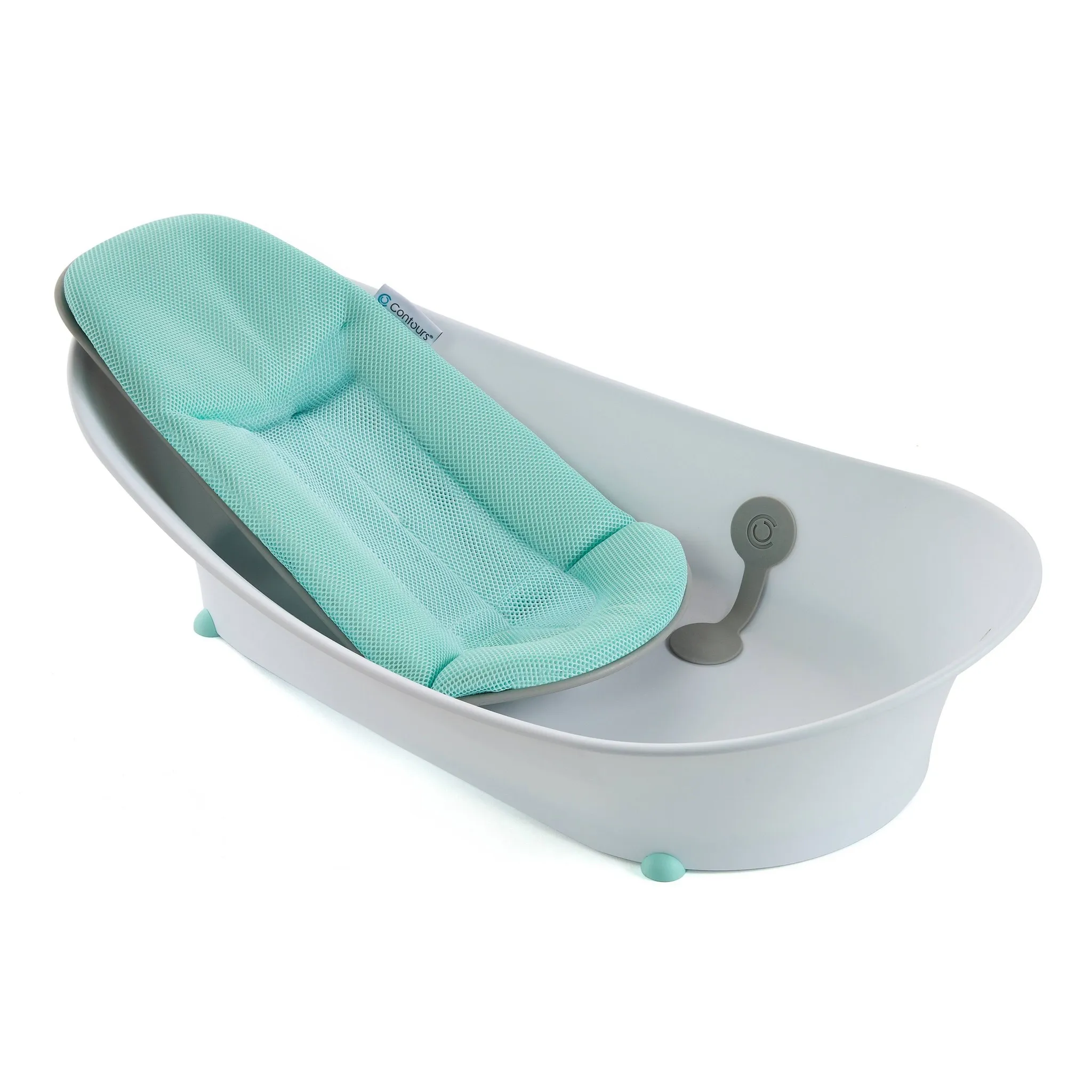 Oasis 4-in-1 Comfort Cushion Baby Bathtub - White - Image 10