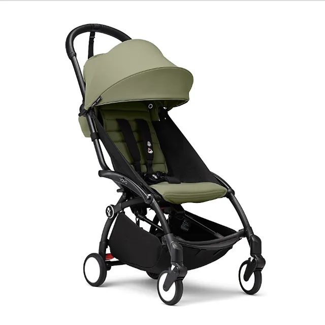 YOYO3 Stroller - Olive on Black