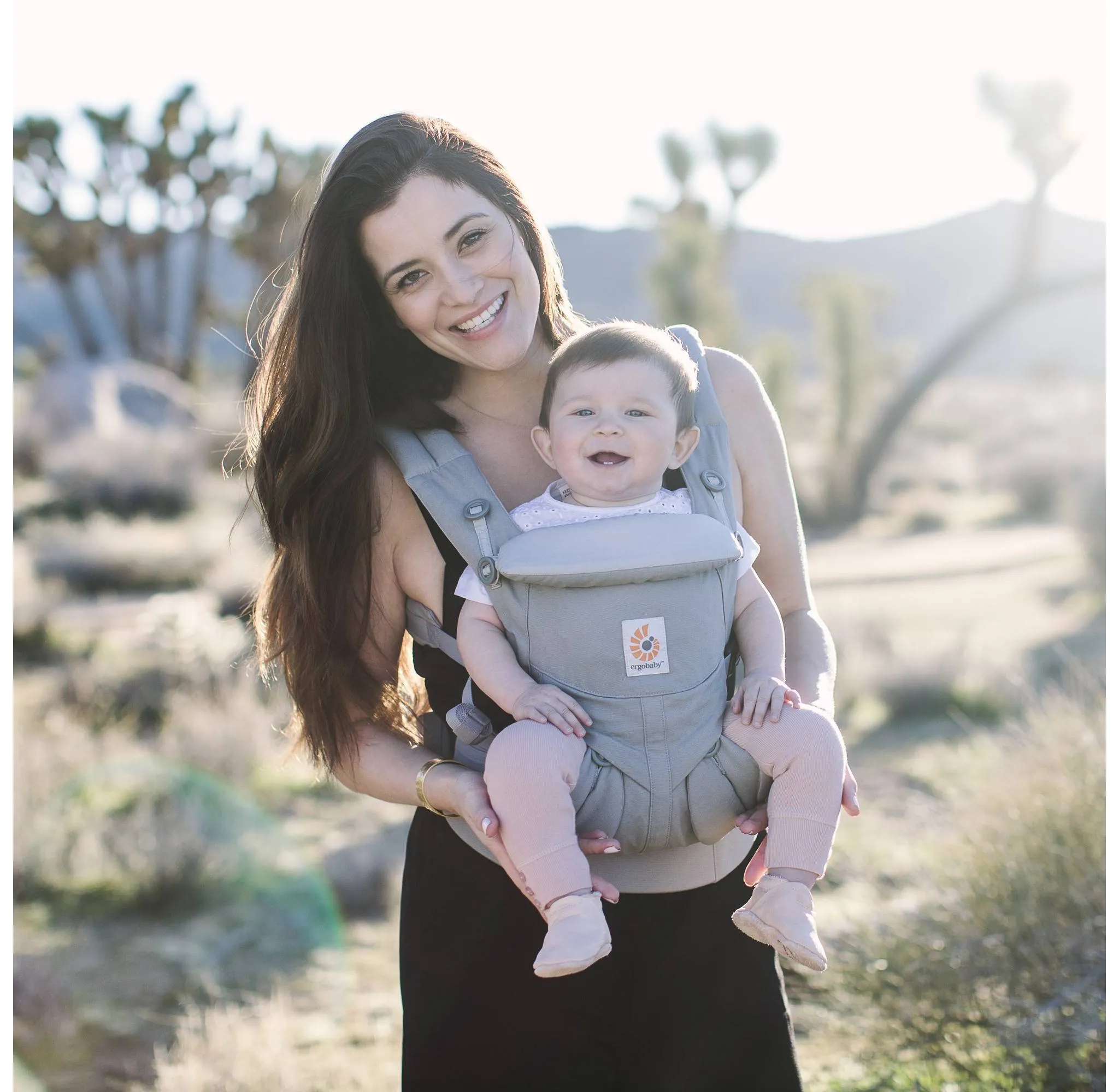 Omni Classic All Carry Positions Baby Carrier for Newborn to Toddler - Pearl Gray - Image 14