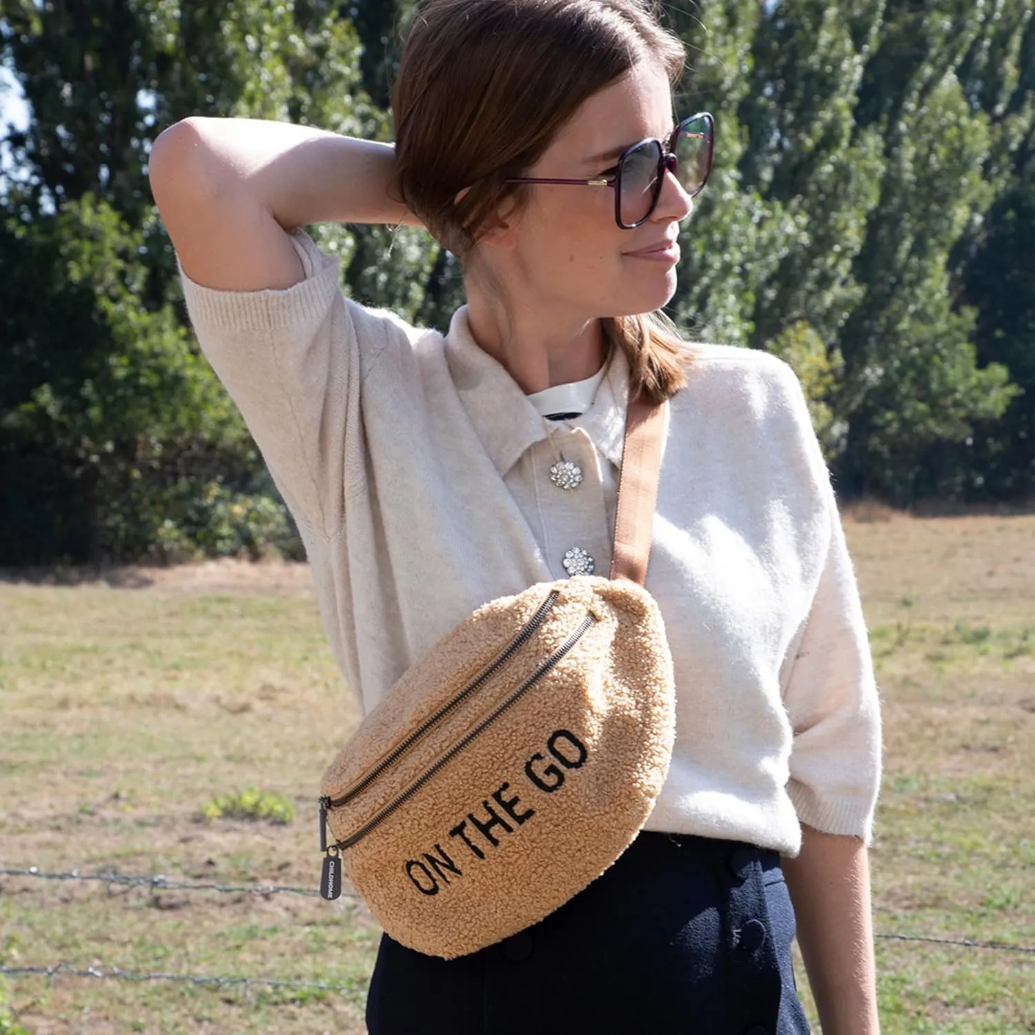 On-The-Go Hip Bag - Brown - Image 4