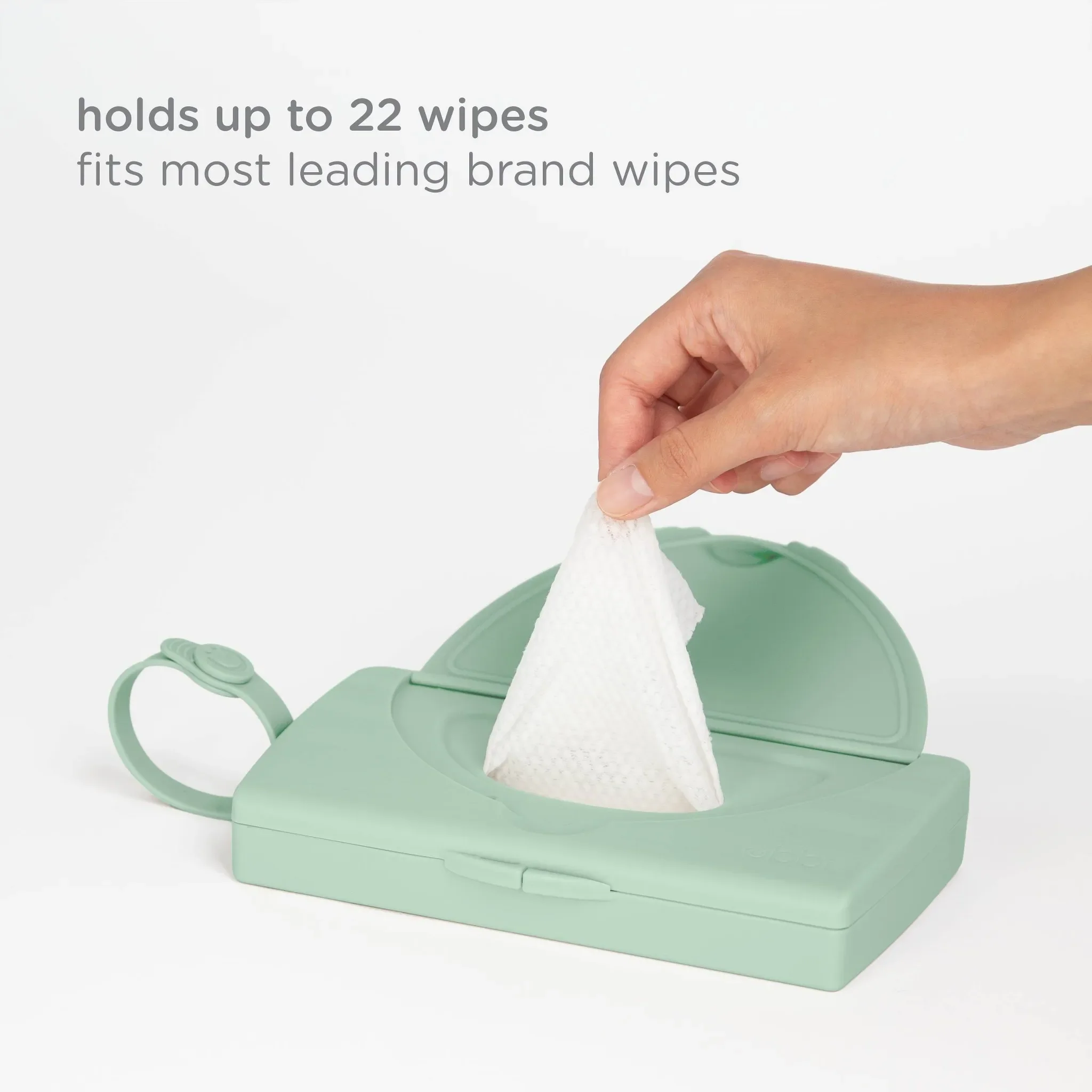 On-the-Go Wipes Dispenser - Sage Green - Image 4