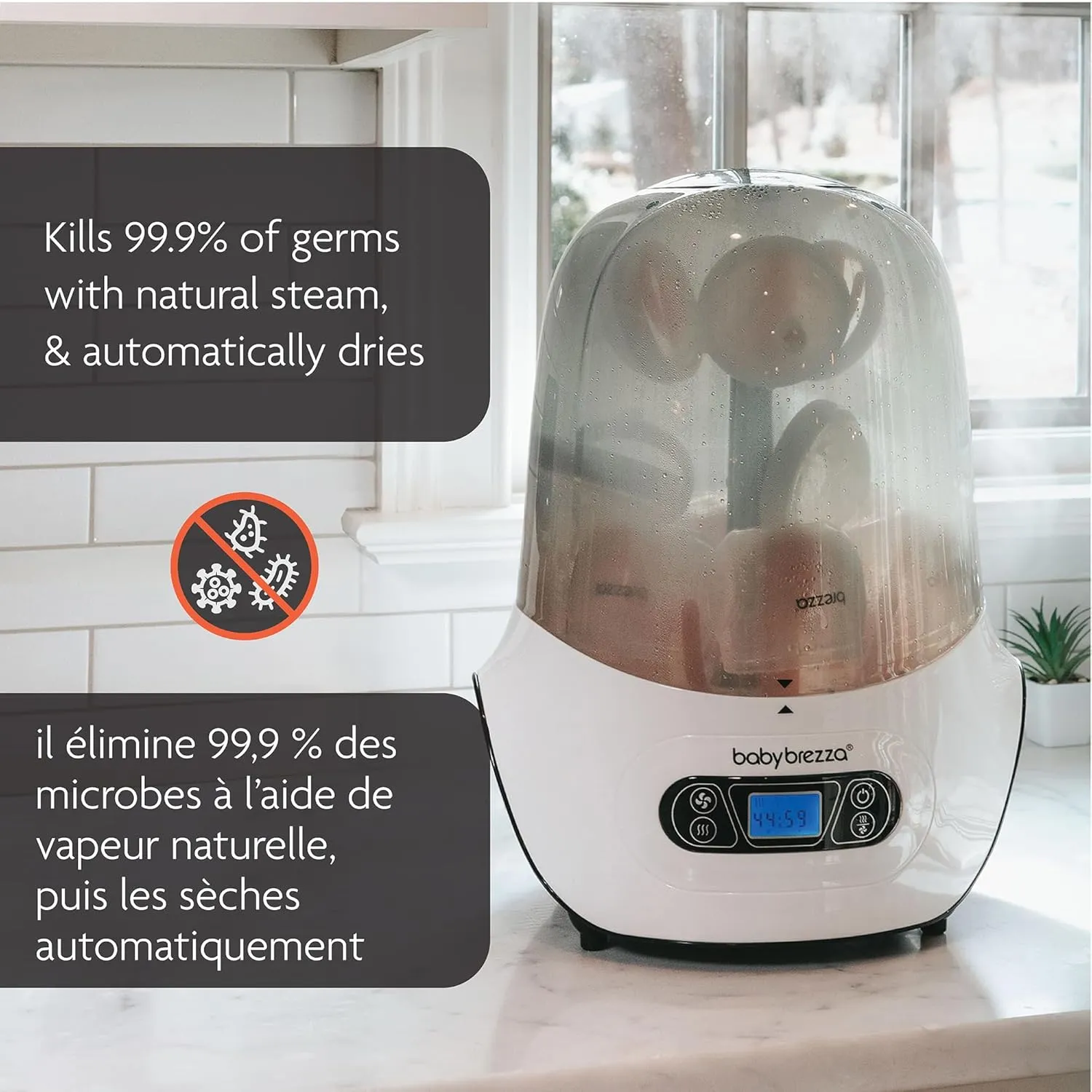 One Step Sterilizer and Dryer - White - Image 6