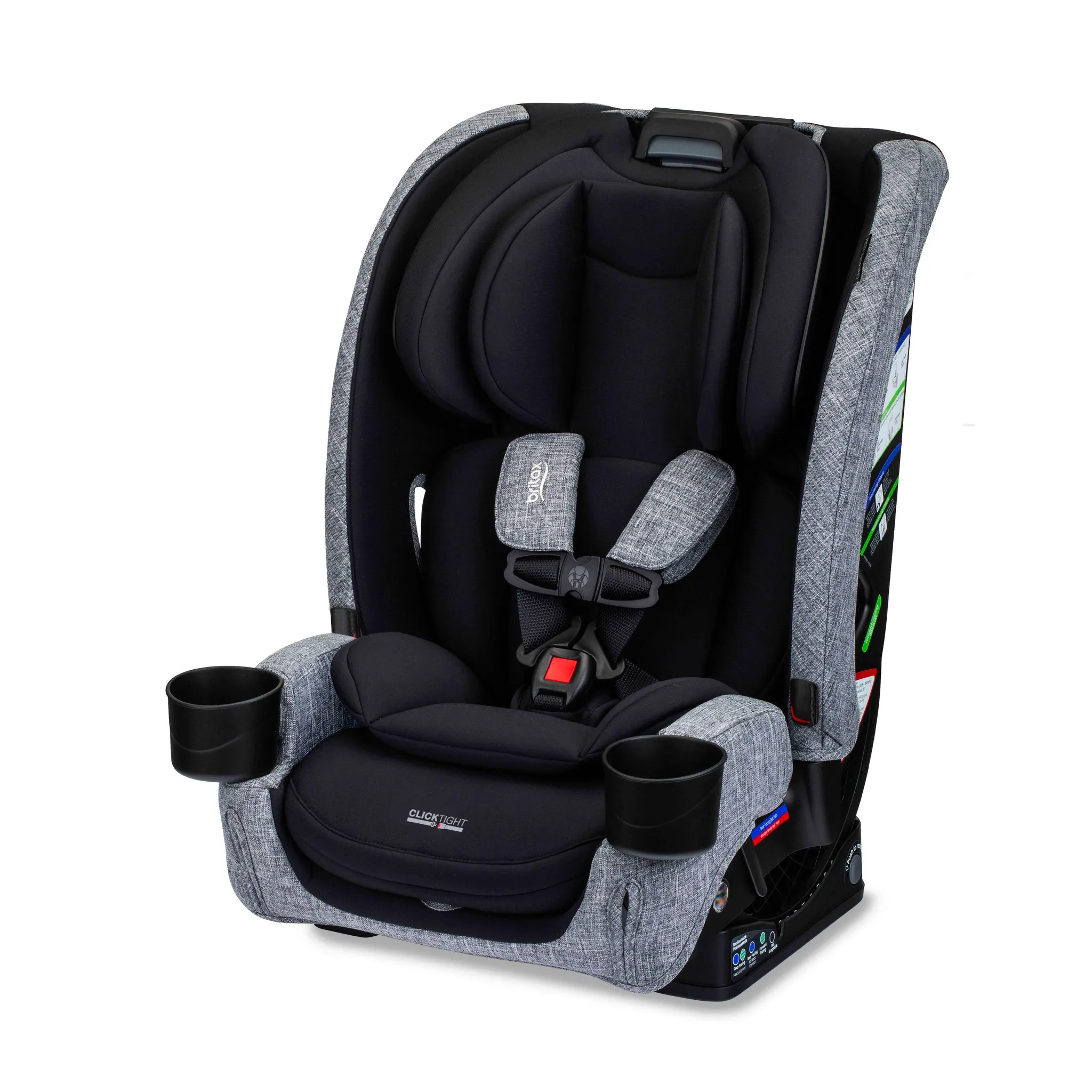 One4Life Slim All-in-One Convertible Car Seat - Raven Black - Image 2