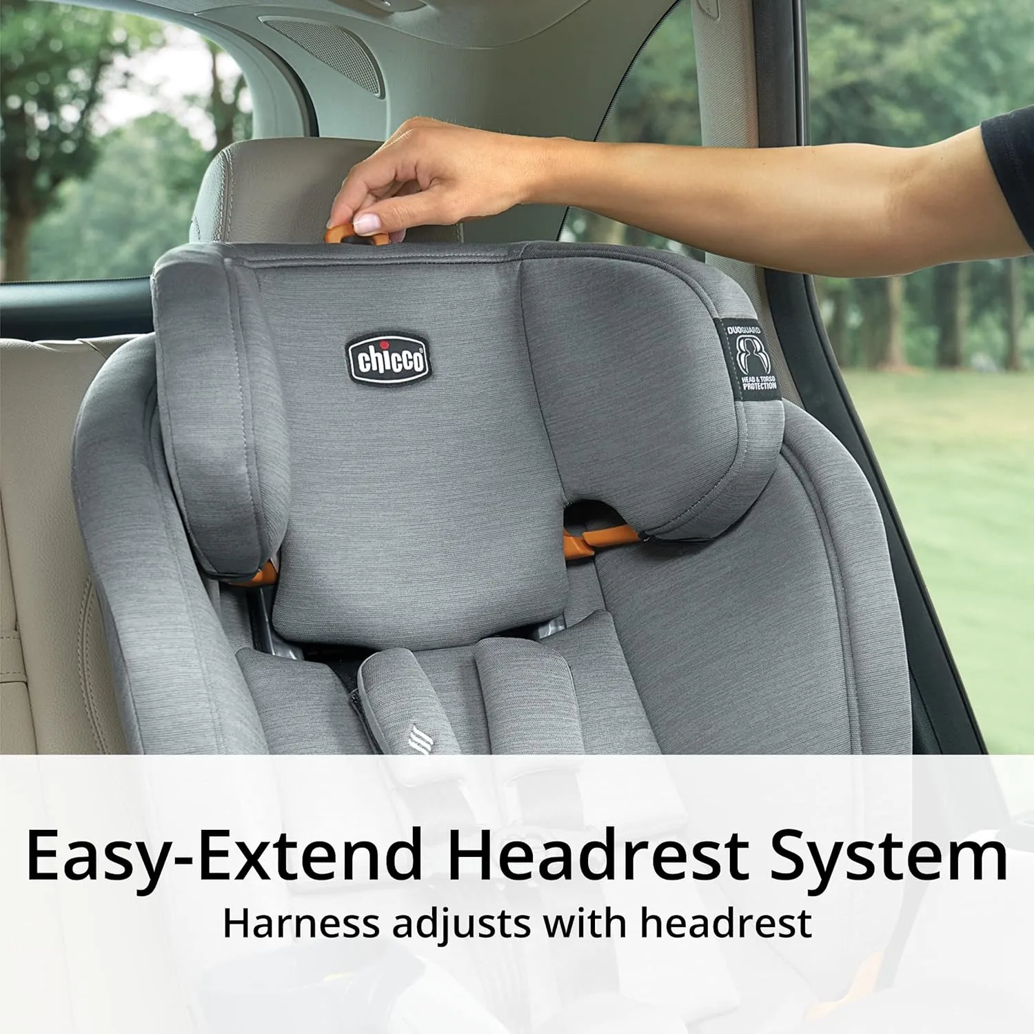 OneFit ClearTex All-in-One Convertible Car Seat - Slate - Image 17