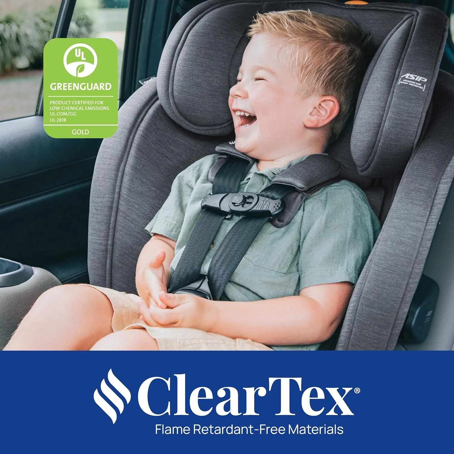 OneFit Max ClearTex All-in-One Car Seat - Ash - Image 4