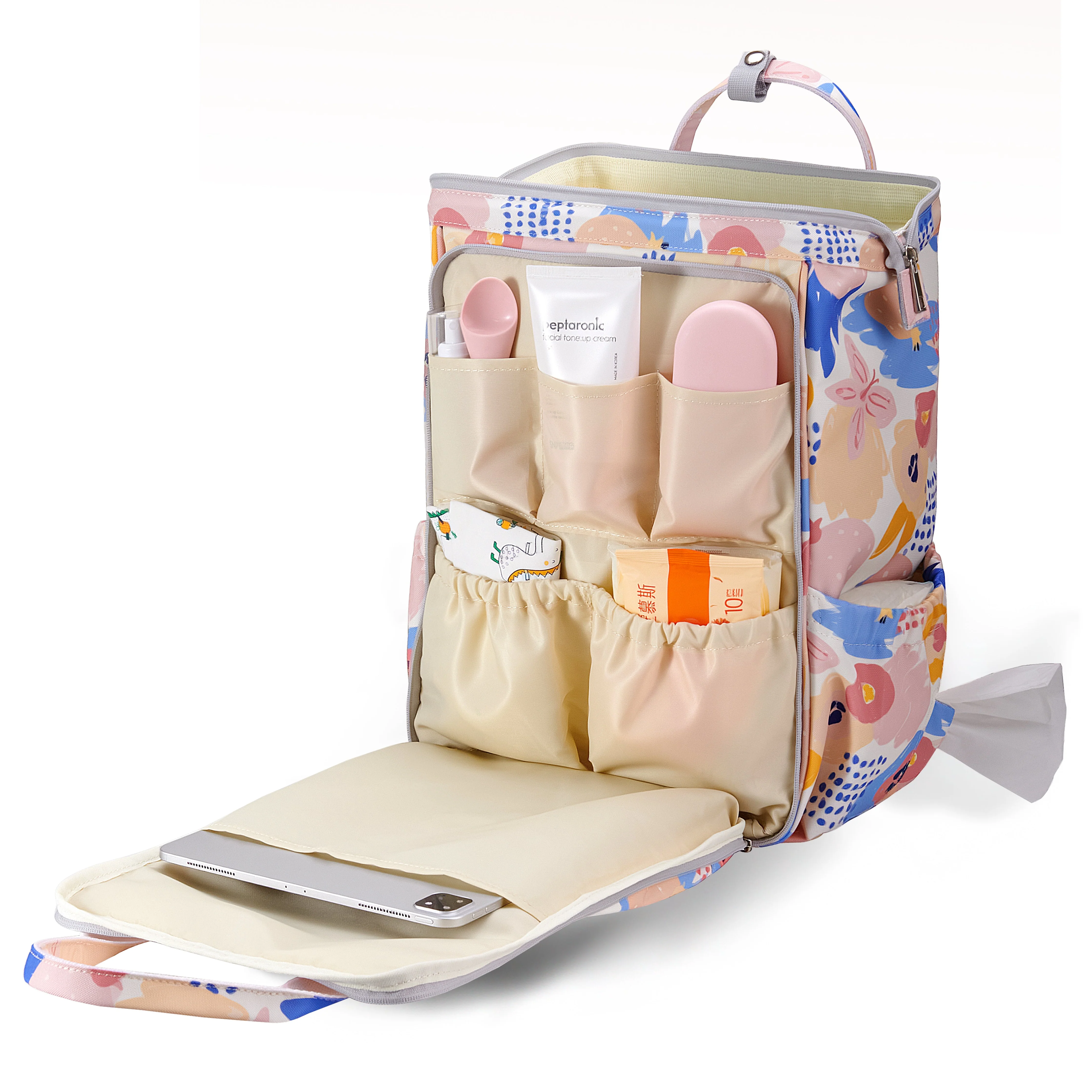 Open-Wide Diaper Backpack New Style - Image 9