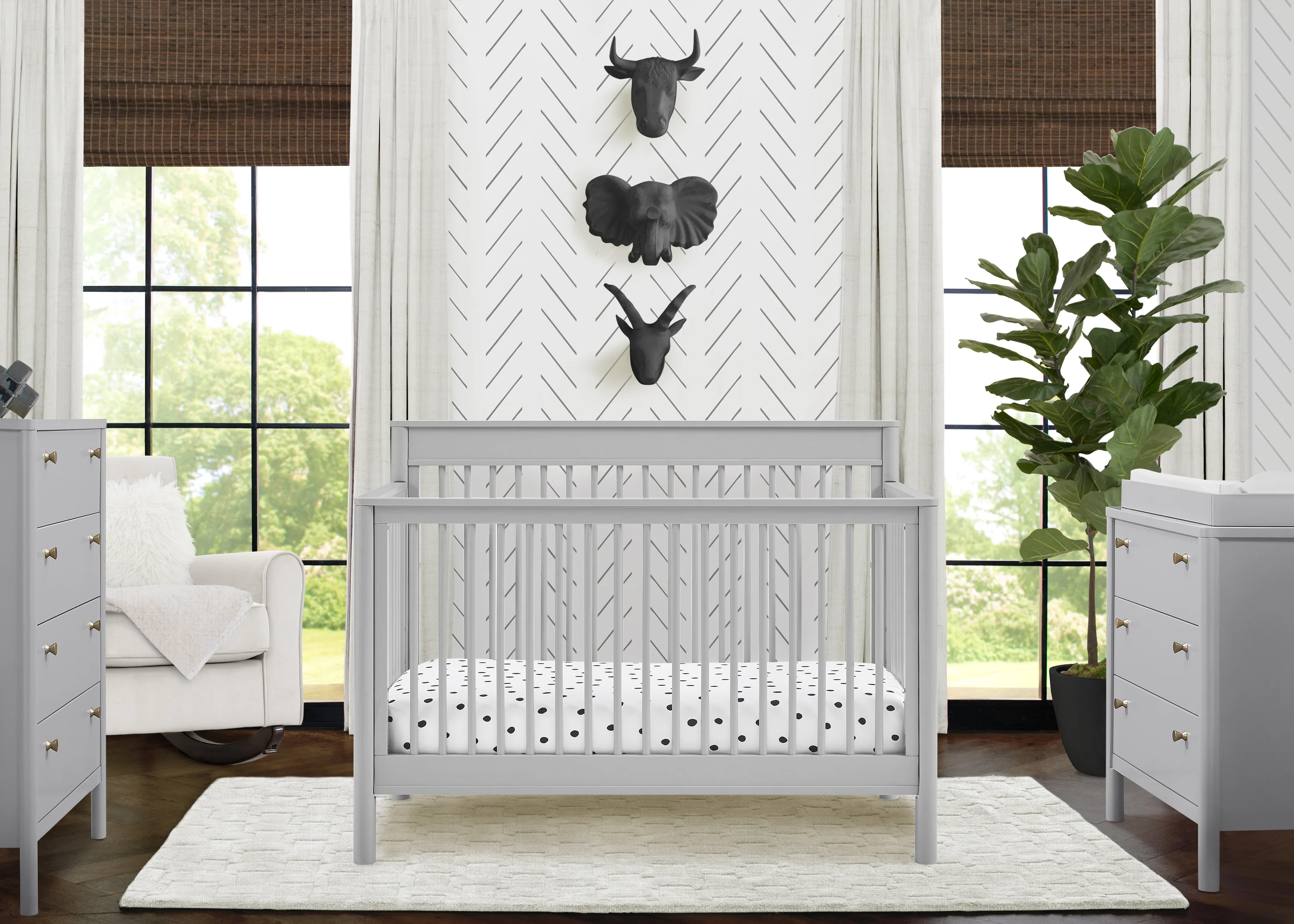 OpenBox Remy 6-in-1 Convertible Crib, Greenguard Gold Certified - Image 2