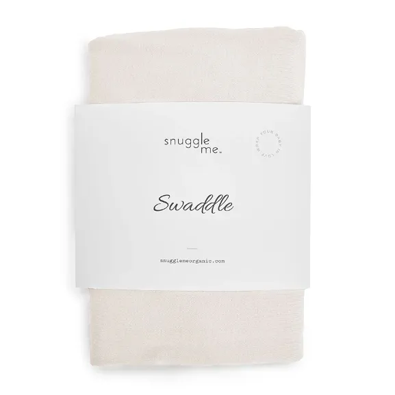 Organic Cotton Swaddle - Natural Wood
