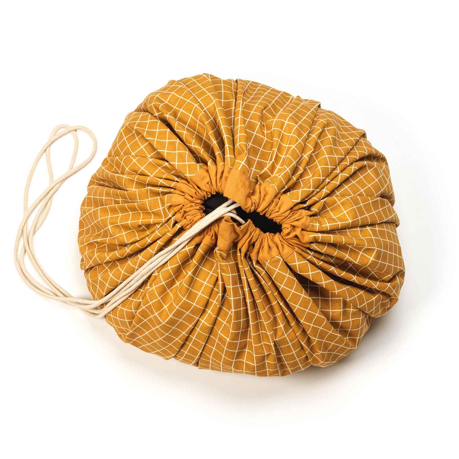 Organic Grid Mustard Storage Bag - Image 11